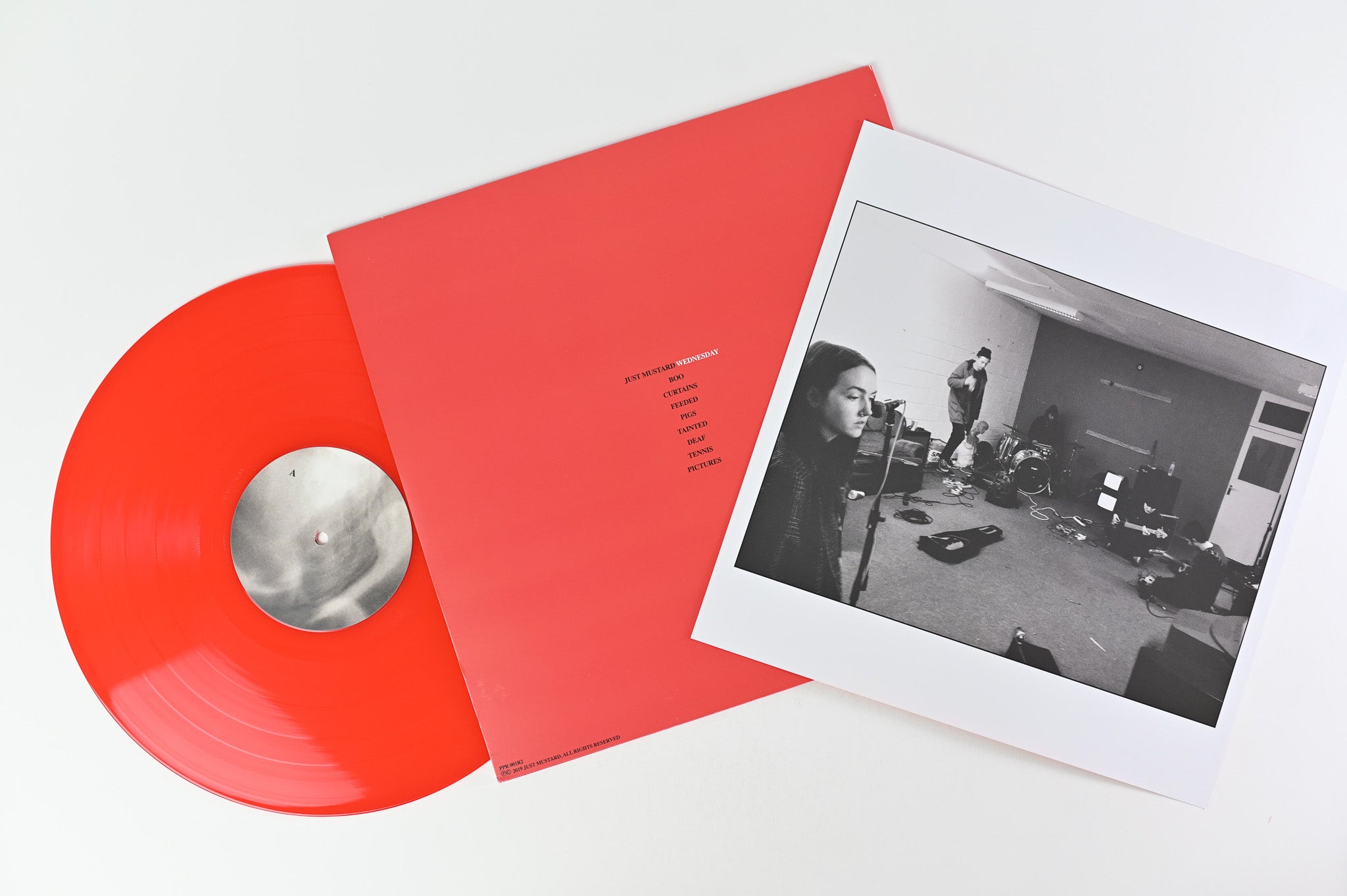 Just Mustard - Wednesday on Pizza Pizza Red Vinyl Repress