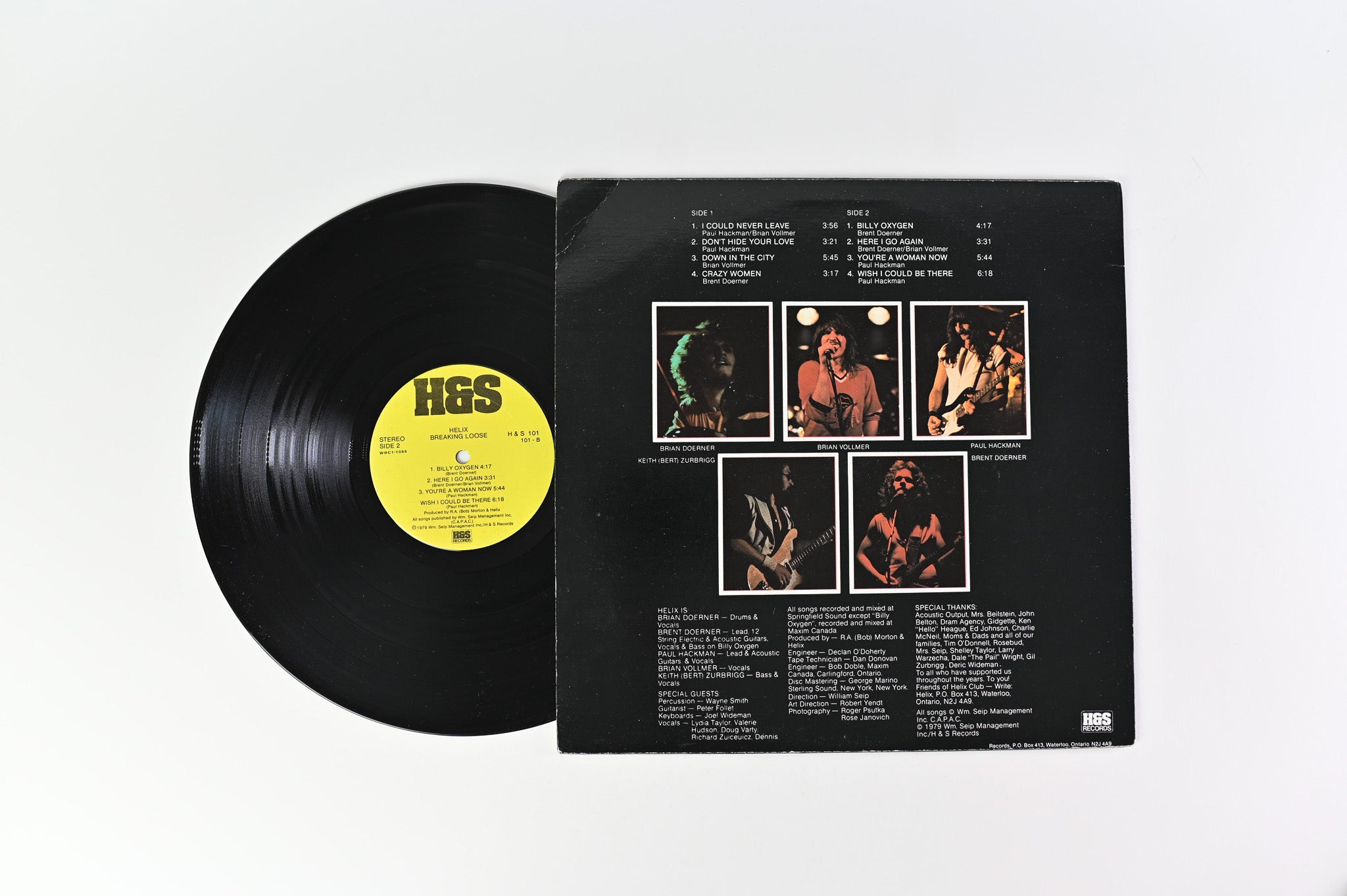 Helix - Breaking Loose on H&S Records