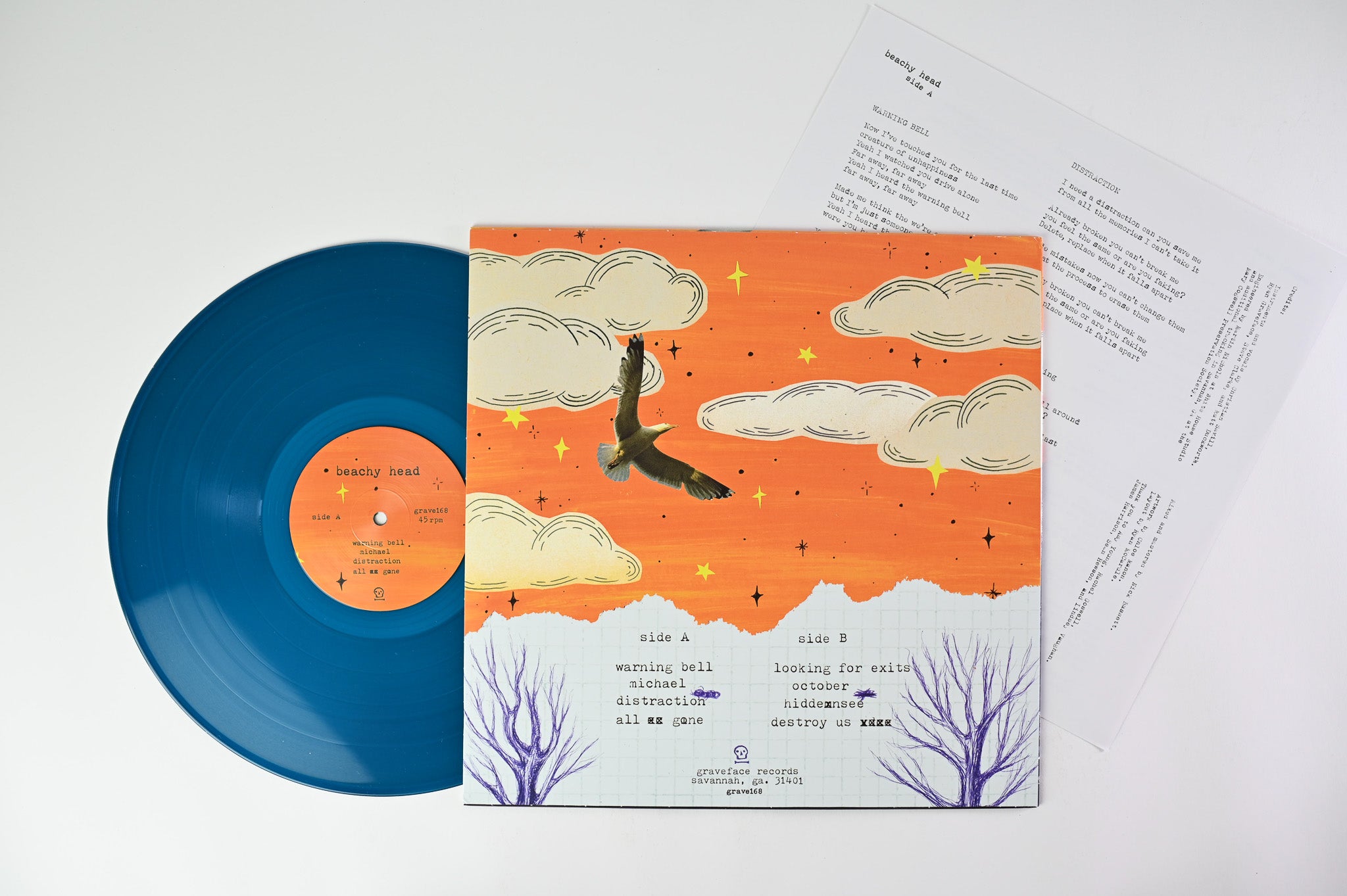 Beachy Head - Beachy Head on Graveface Records - Sea Blue Vinyl