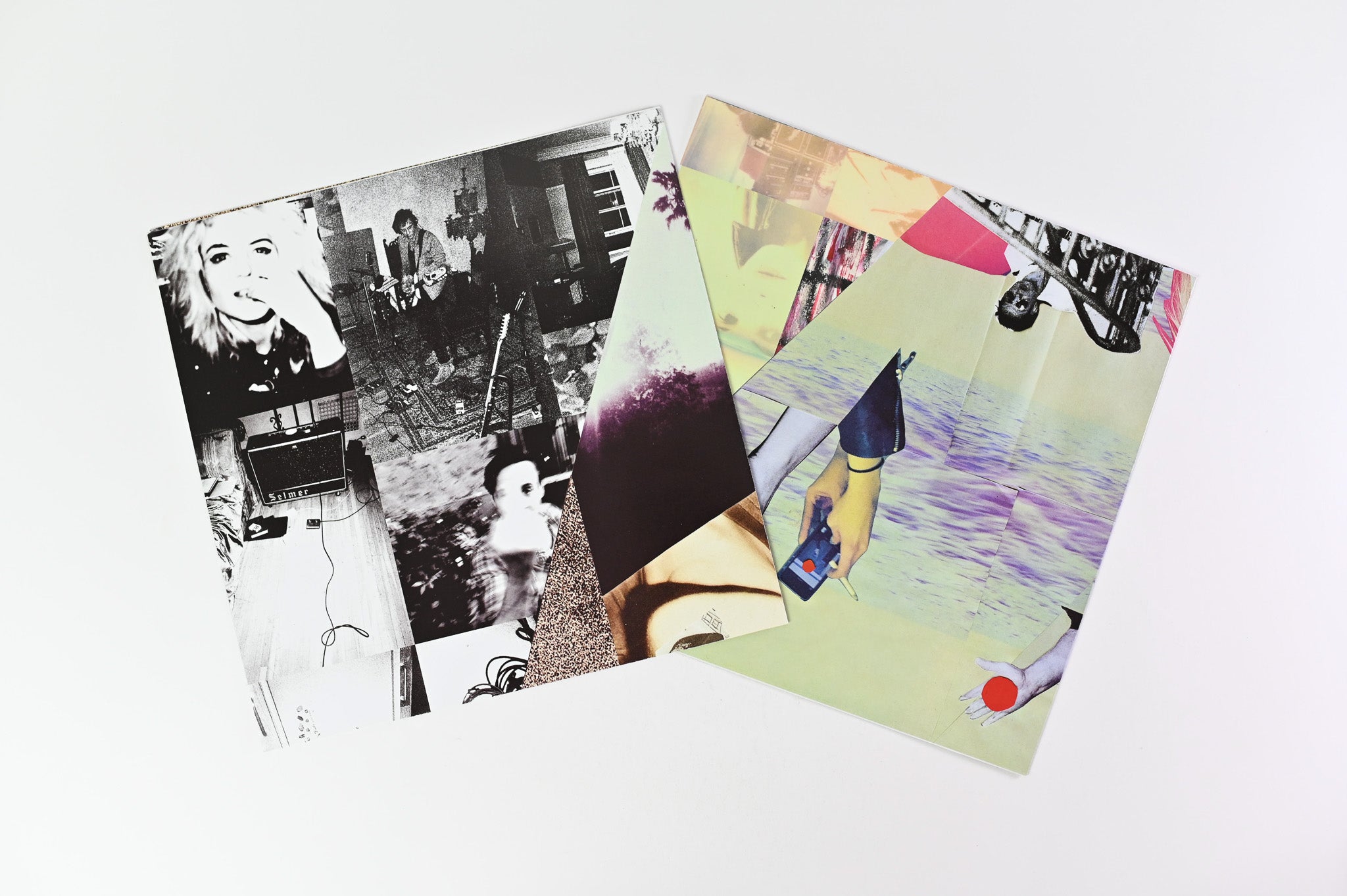 The Kills - Ash & Ice on Domino Ltd Pink Swirl Blue Swirl