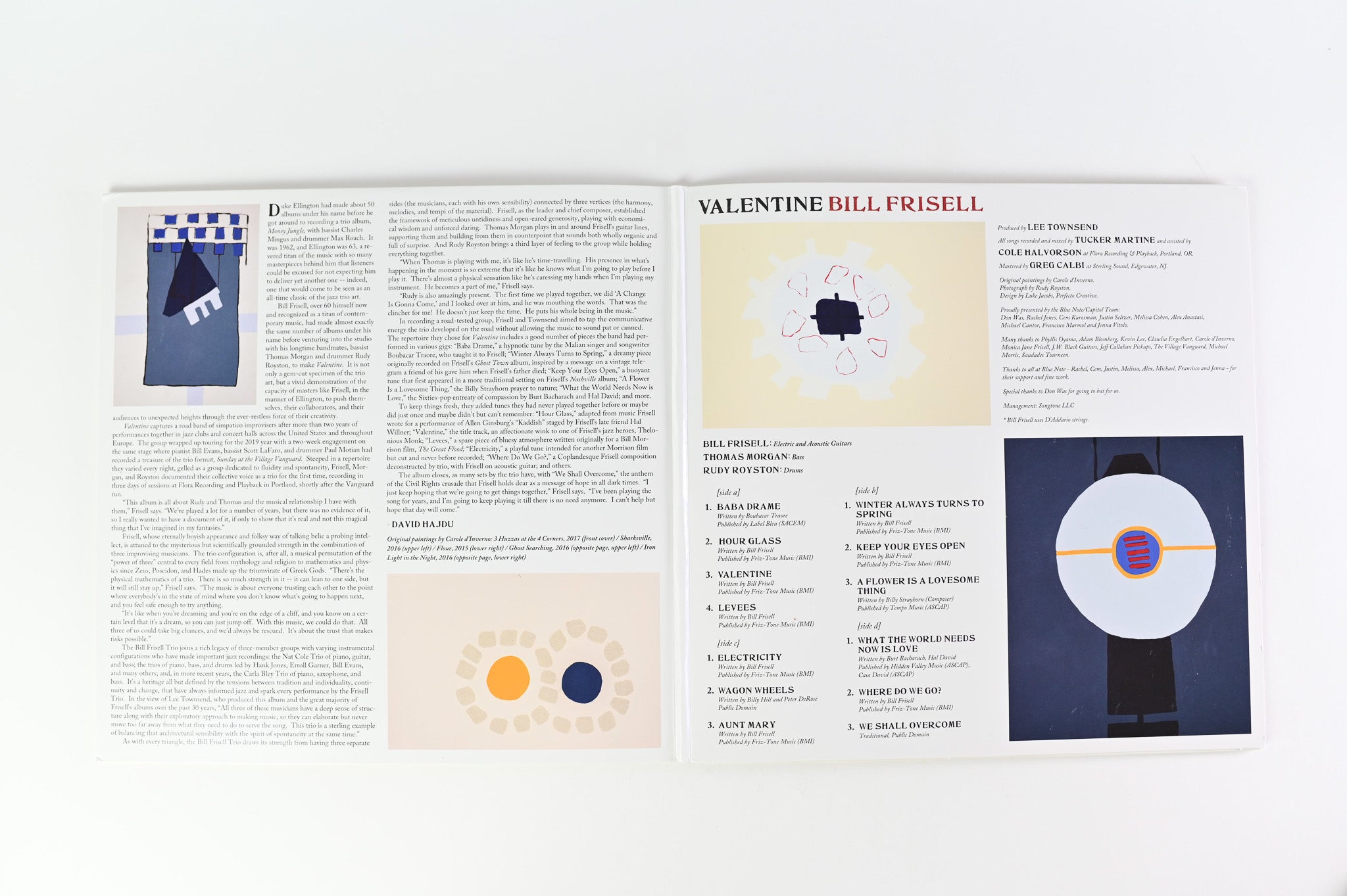 Bill Frisell - Valentine on Blue Note