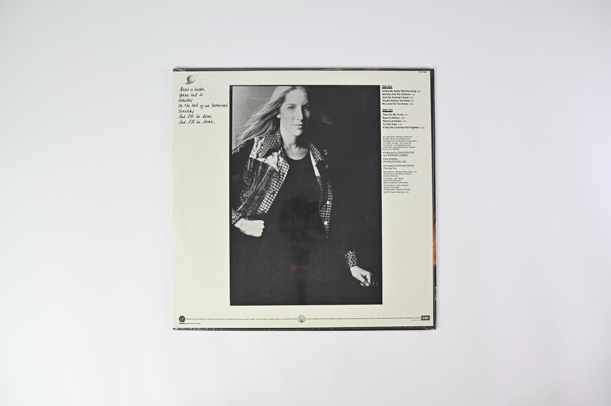 Lori Lieberman - Lori Lieberman on Capitol Records - Sealed