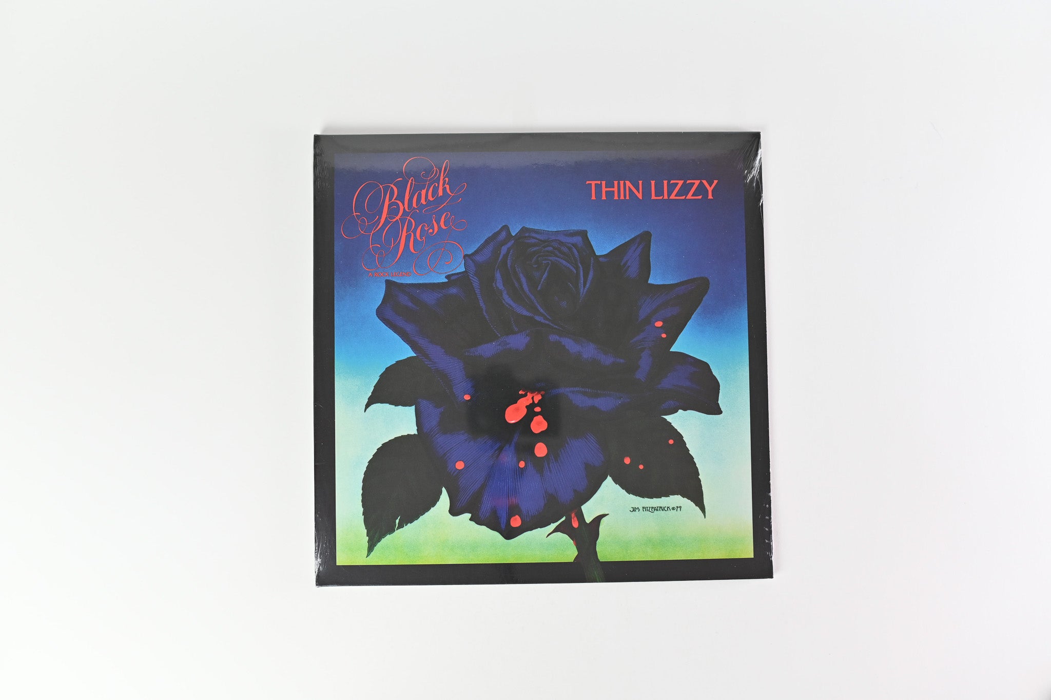 Thin Lizzy - Black Rose (A Rock Legend) SEALED Reissue on Friday Music Blue Vinyl