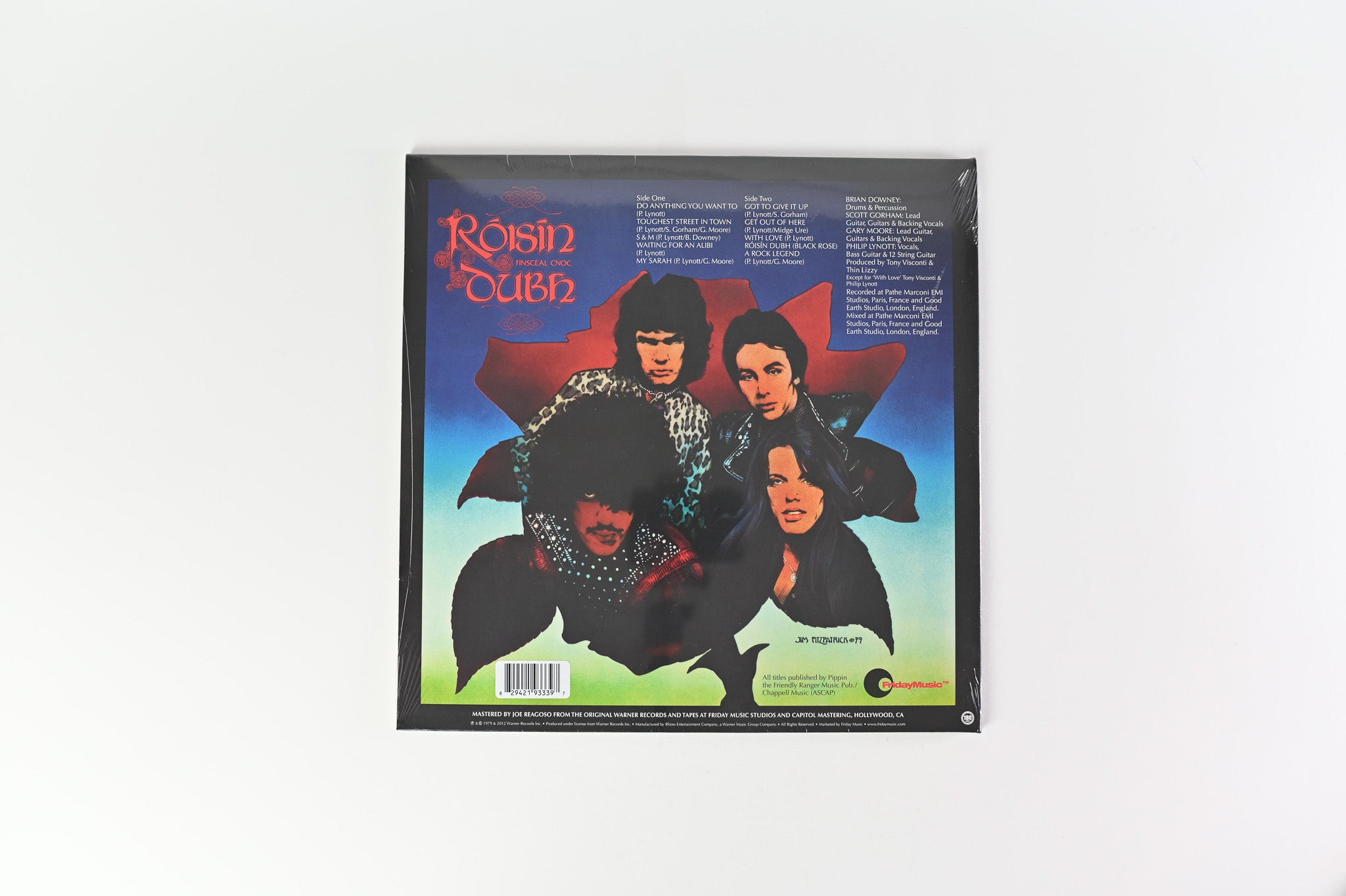 Thin Lizzy - Black Rose (A Rock Legend) SEALED Reissue on Friday Music Blue Vinyl