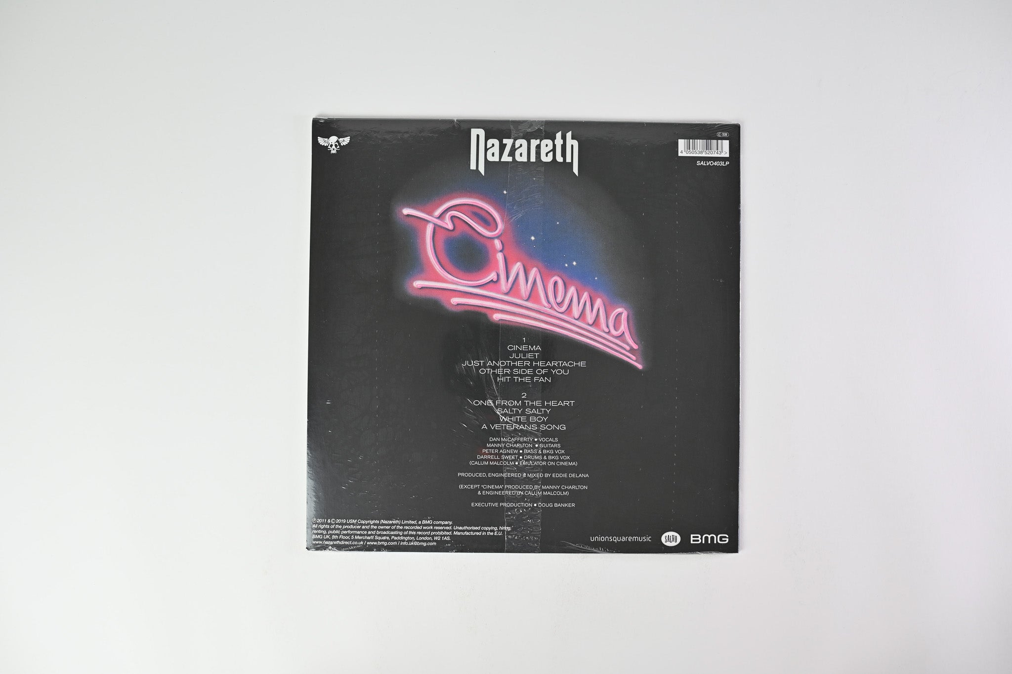 Nazareth - Cinema on Salvo - Sealed White Vinyl