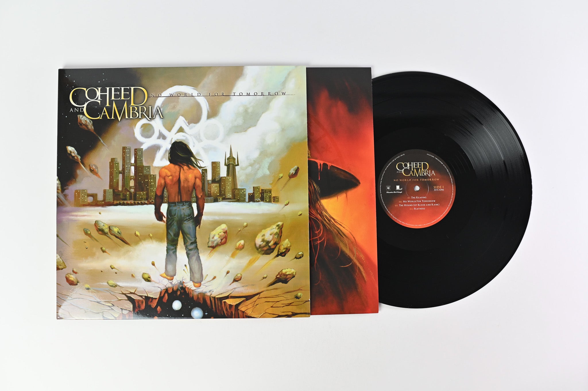 Coheed And Cambria - Good Apollo, I’m Burning Star IV Volume Two: No World For Tomorrow on Columbia Single Sided Etched