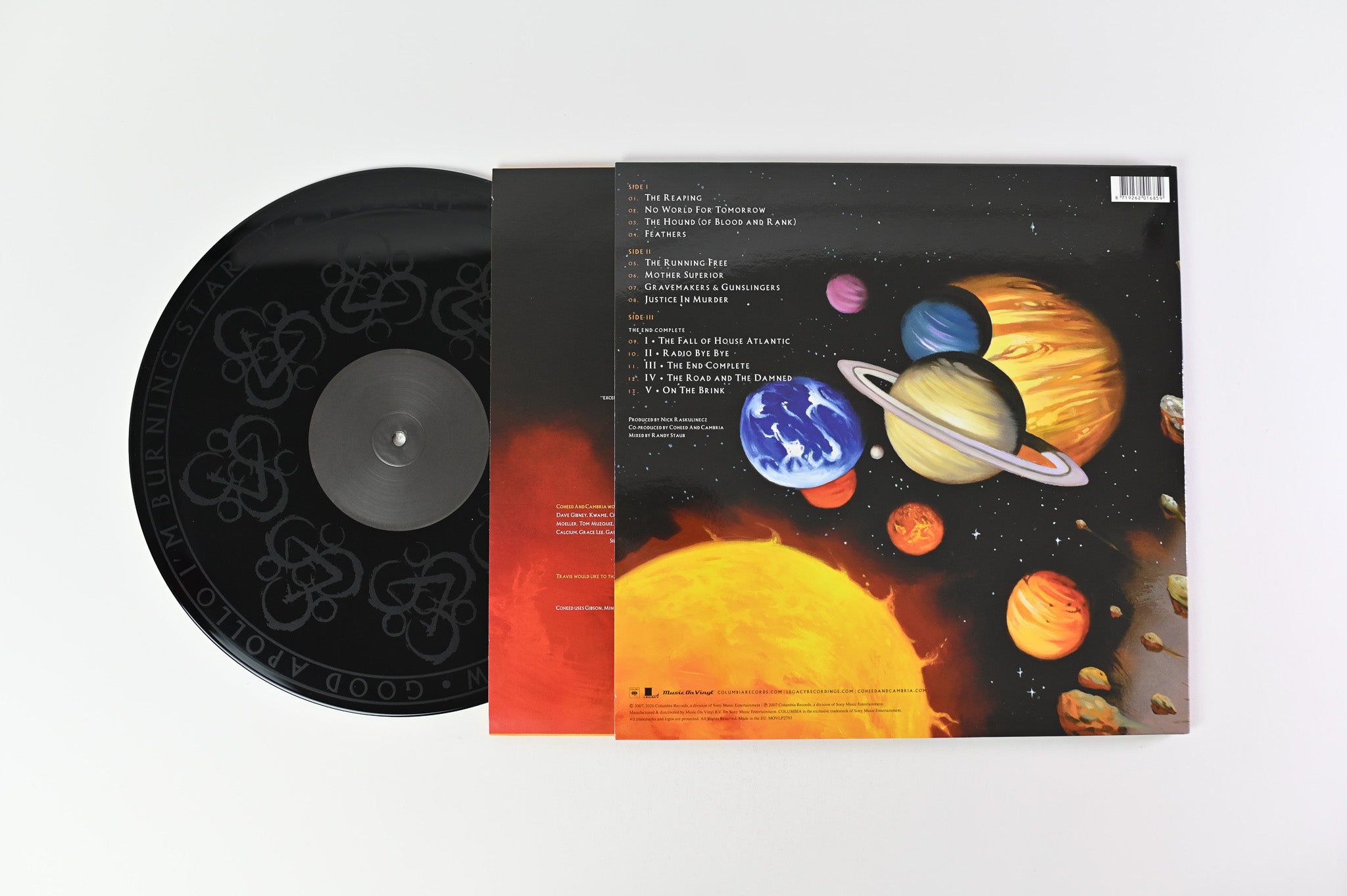 Coheed And Cambria - Good Apollo, I’m Burning Star IV Volume Two: No World For Tomorrow on Columbia Single Sided Etched