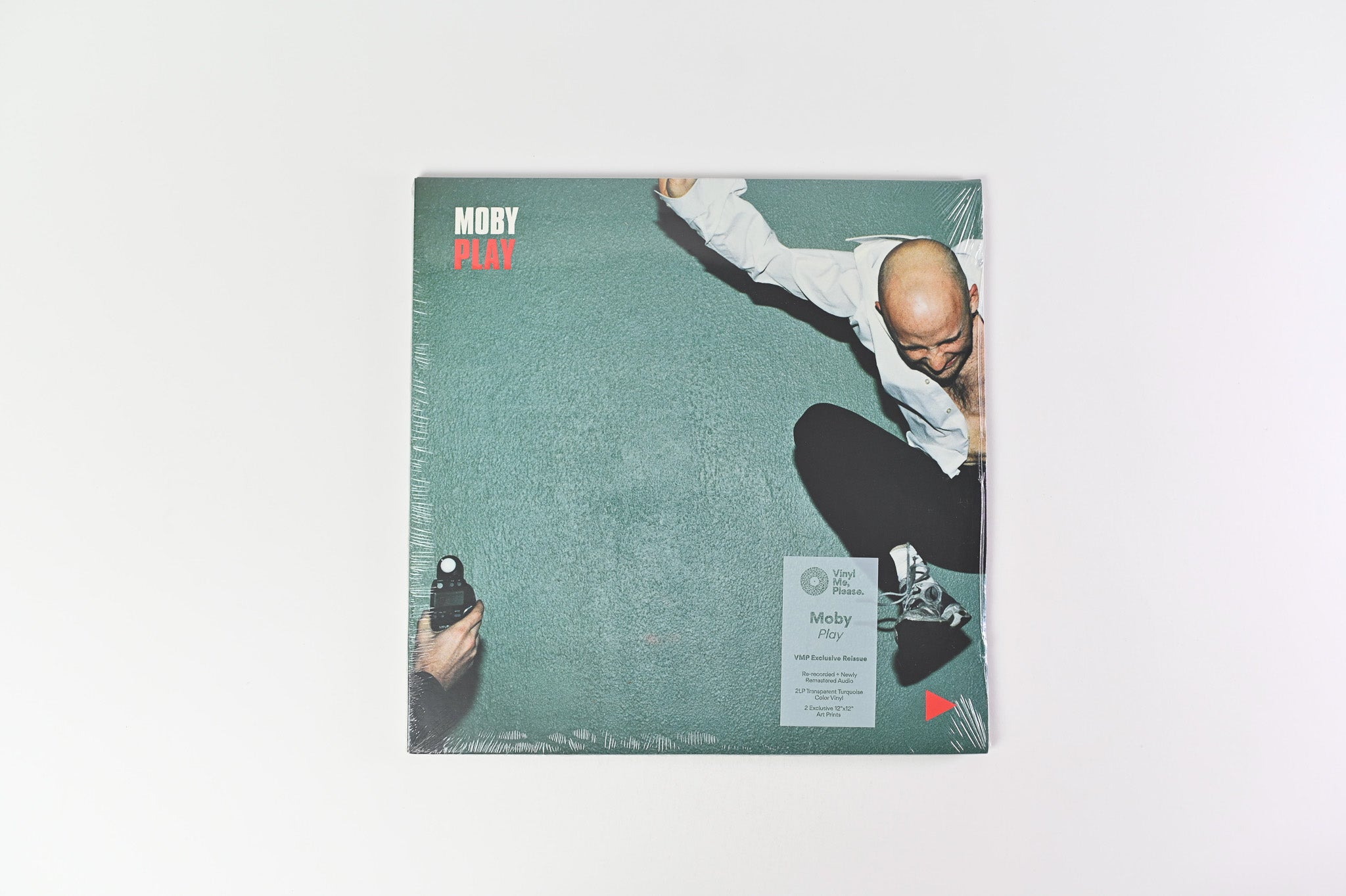Moby - Play on Little Idiot Turquoise Translucent Reissue Sealed