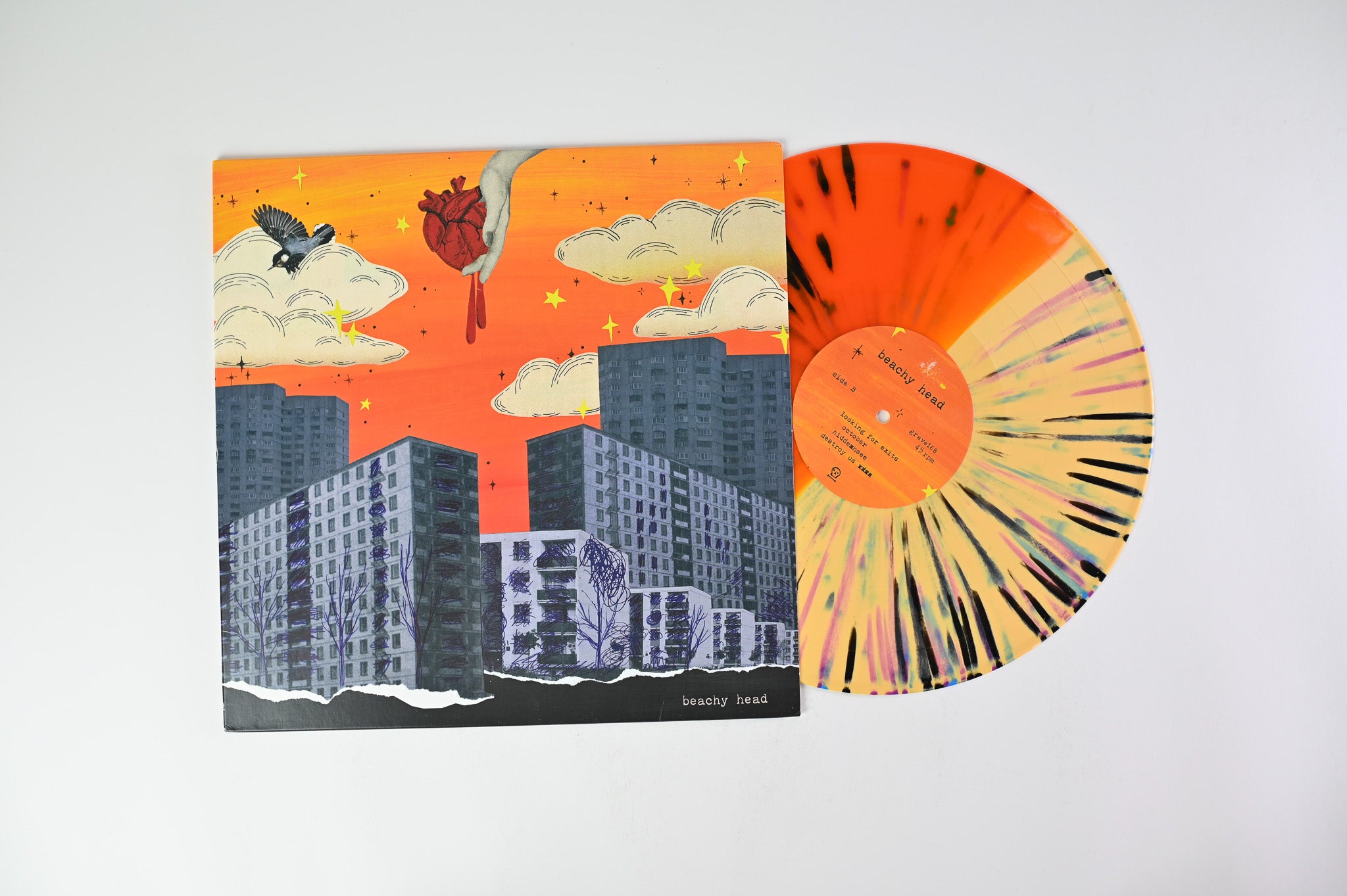 Beachy Head - Beachy Head on Graveface Records - Splatter Vinyl
