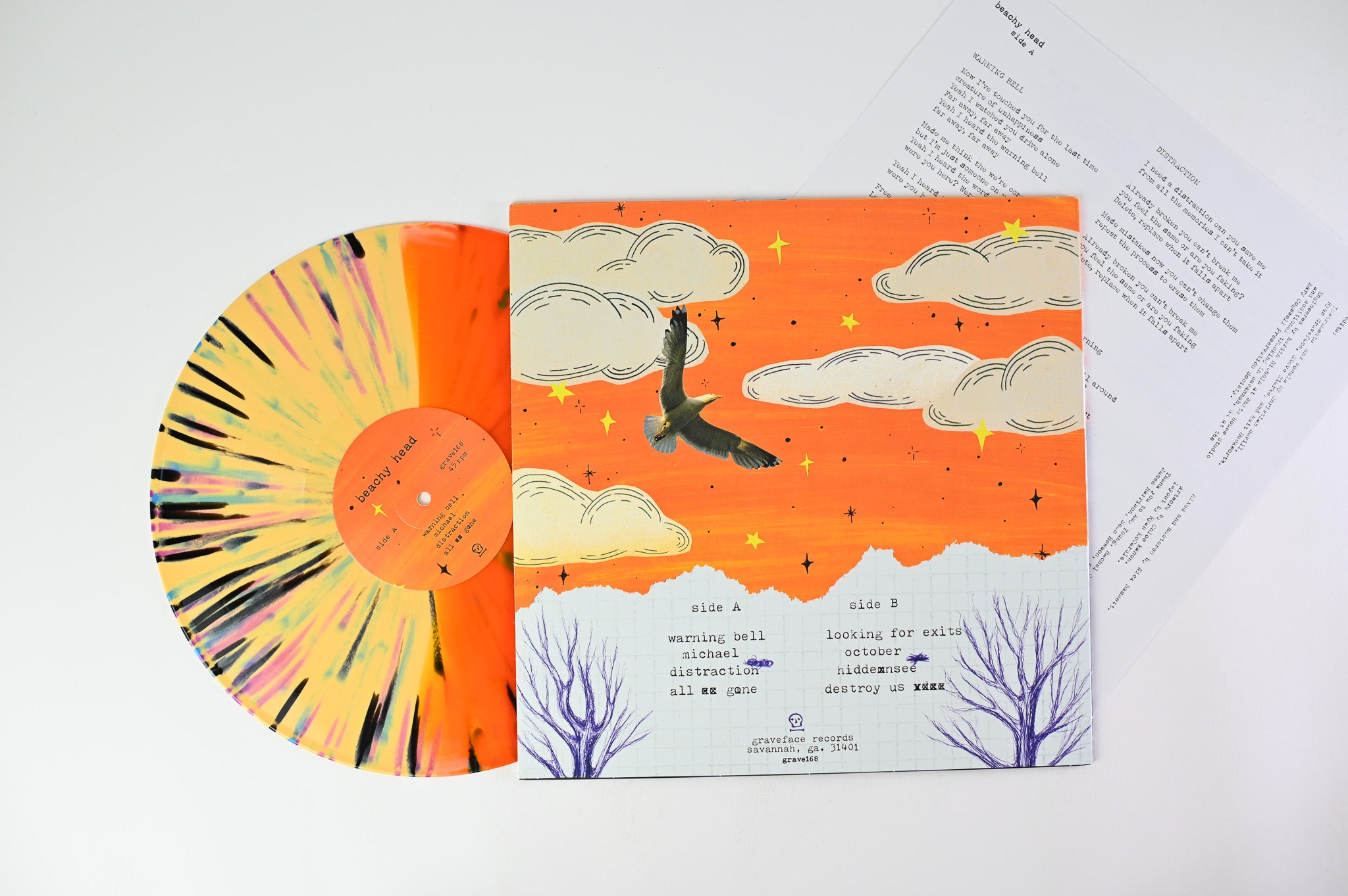 Beachy Head - Beachy Head on Graveface Records - Splatter Vinyl