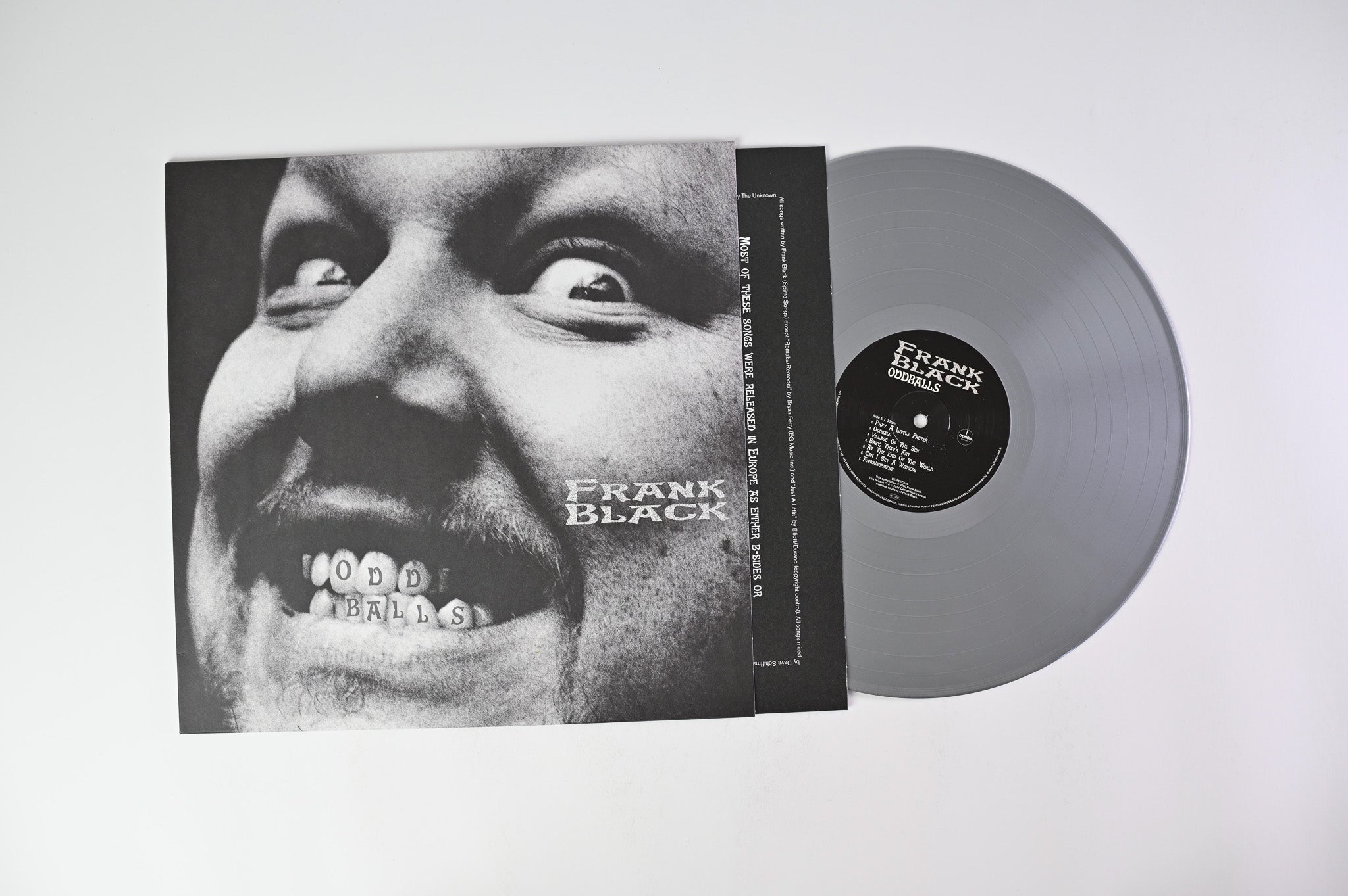 Frank Black - Oddballs on Demon Records - Silver Vinyl