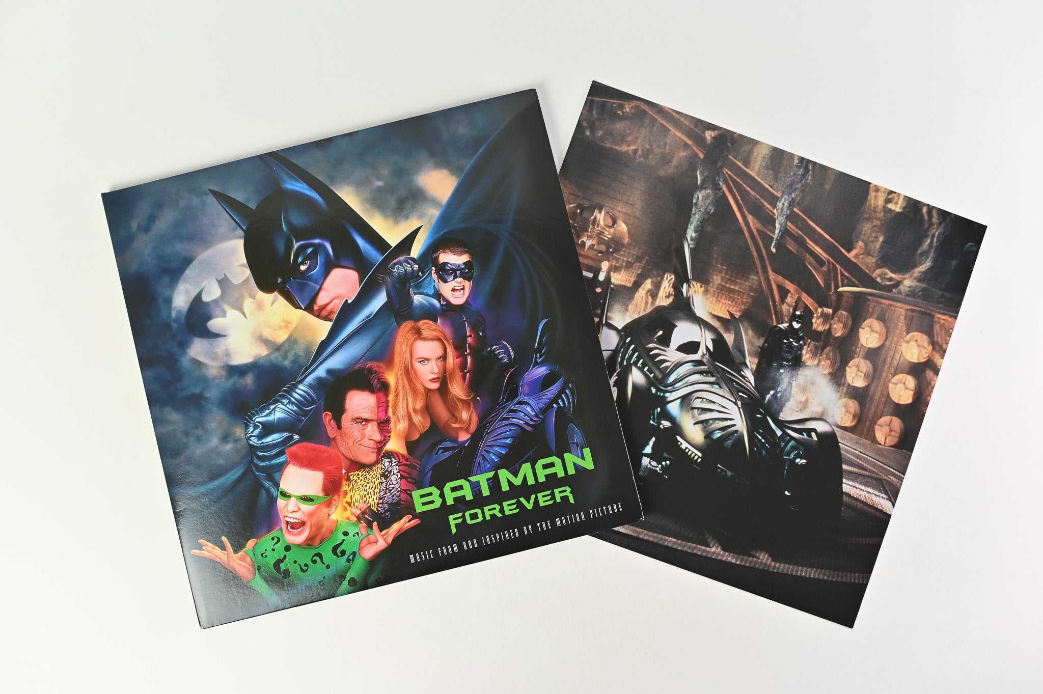 Various - Batman Forever (Original Music From The Motion Picture) on Atlantic Ltd Purple and Green Reissue