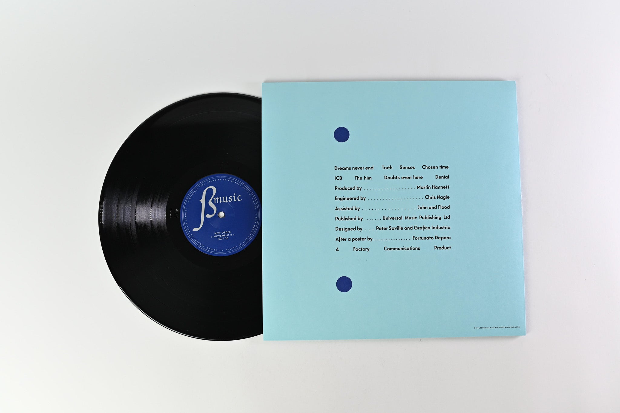 New Order - Movement on Warner Definitive Edition Box Set