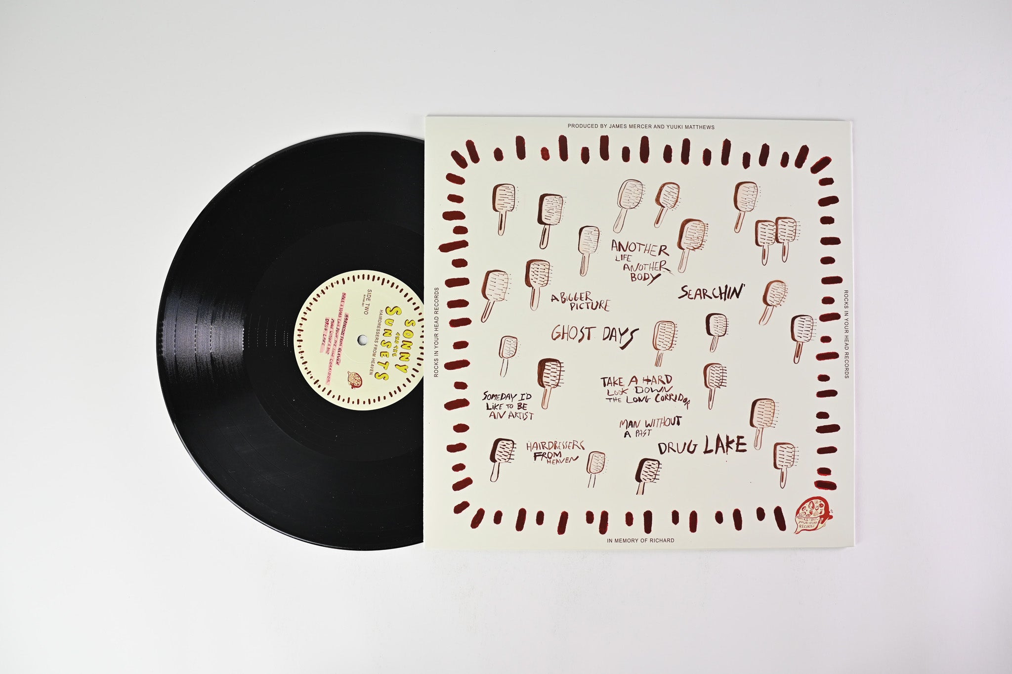 Sonny And The Sunsets - Hairdressers From Heaven on Rocks In Your Head Records