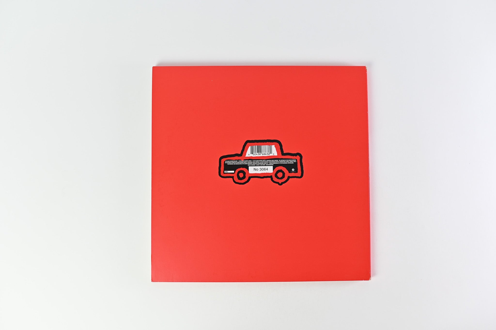 U2 - Achtung Baby on Island Red and Blue Ltd Numbered 30th Anniversary Special Edition