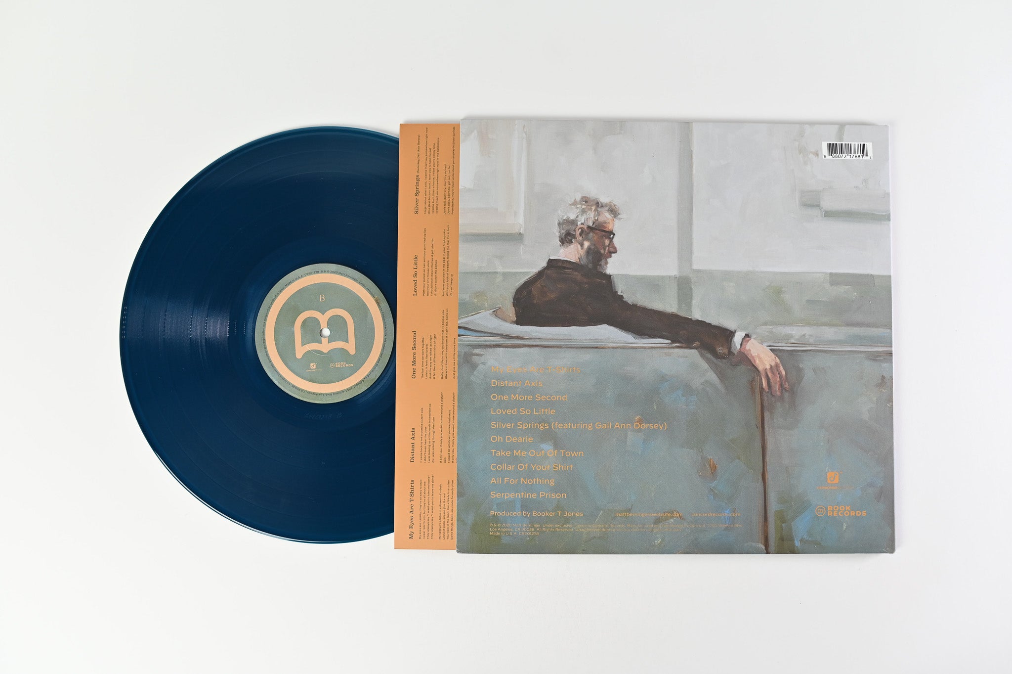 Matt Berninger - Serpentine Prison on Book Ltd Sea Blue Vinyl