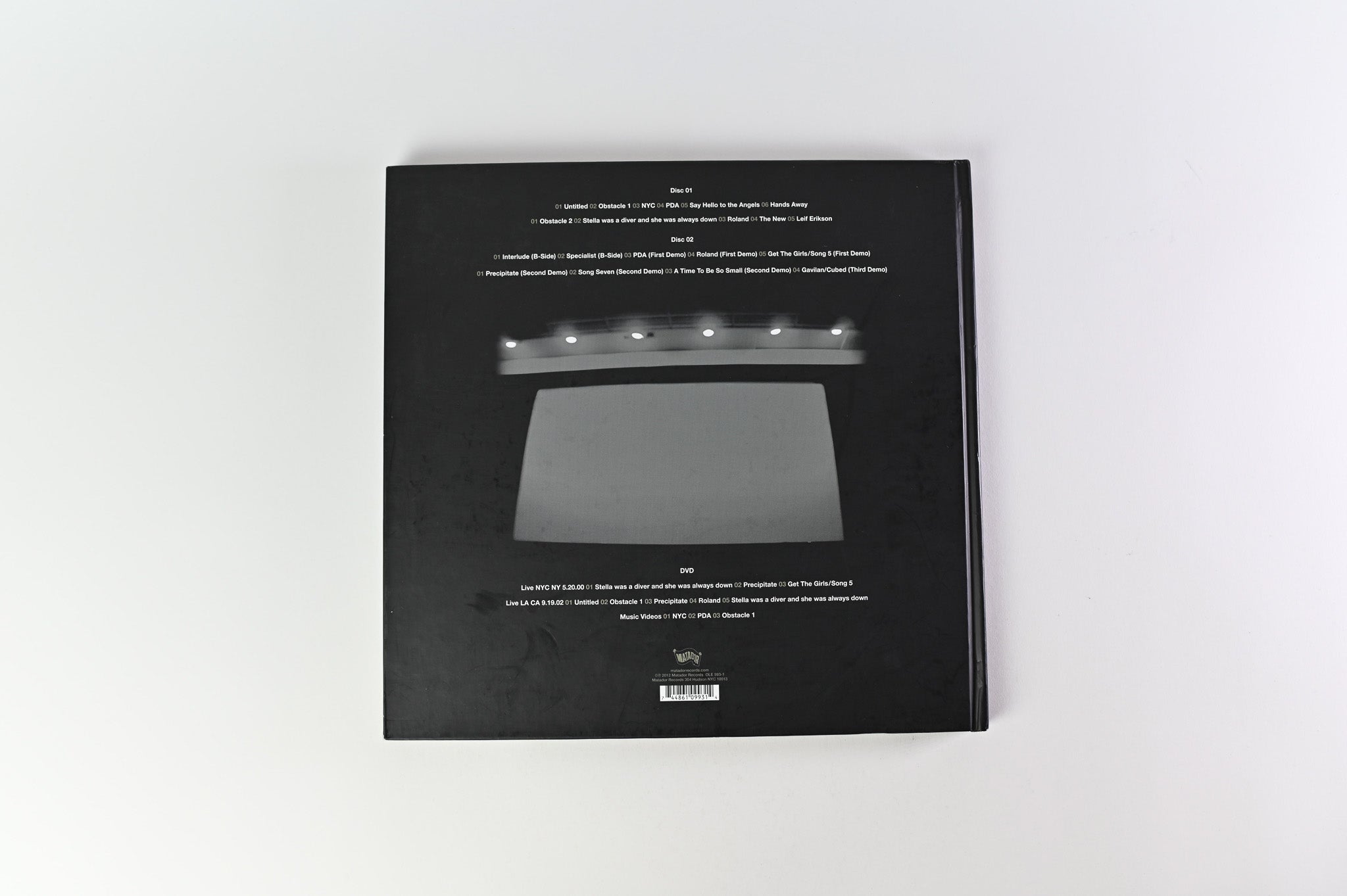 Interpol - Turn On The Bright Lights on Matador Super Deluxe Hardbound Book Package Reissue