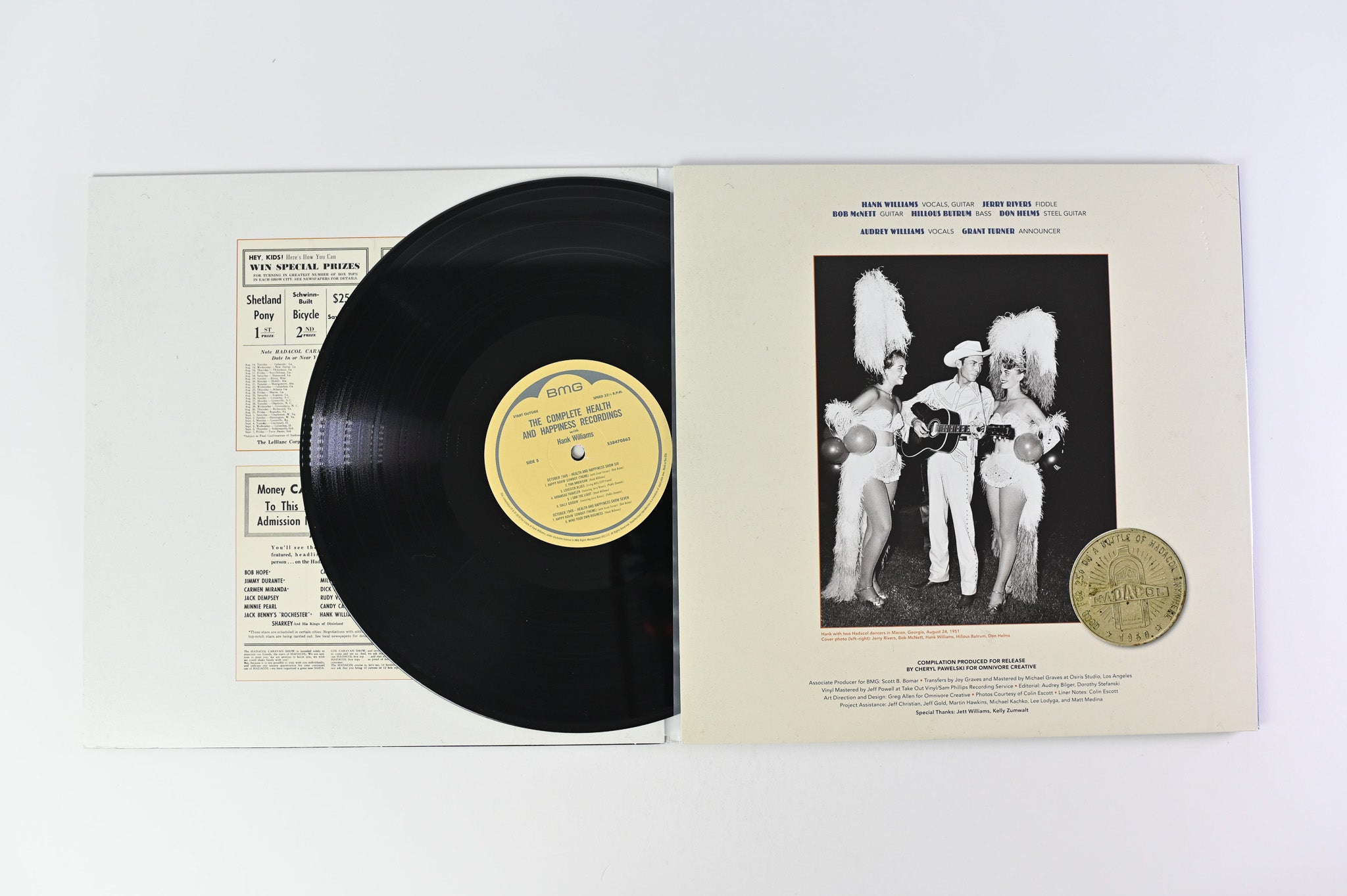 Hank Williams - The Complete Health & Happiness Recordings on BMG
