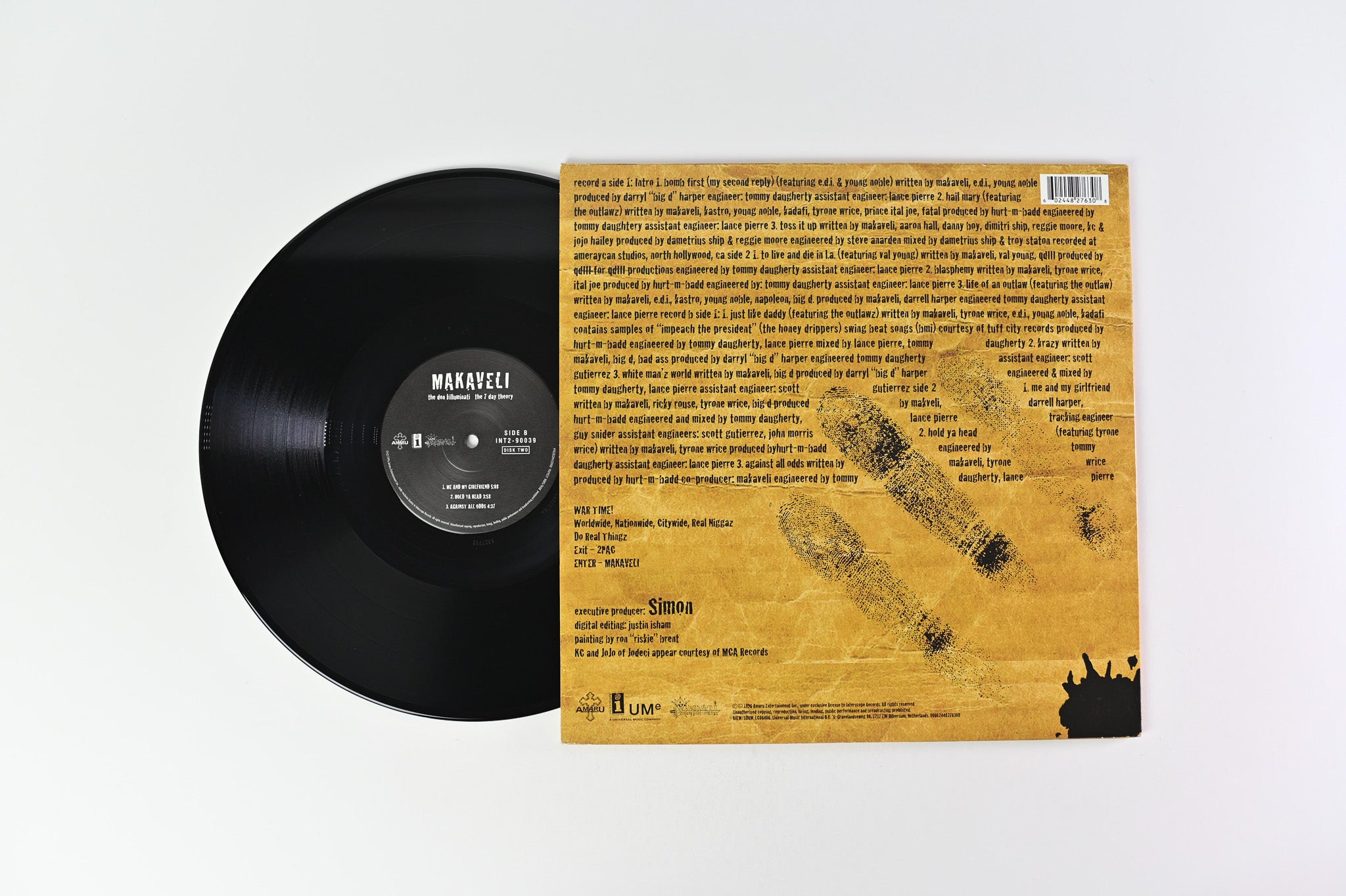 Makaveli - The Don Killuminati (The 7 Day Theory) on Interscope Reissue