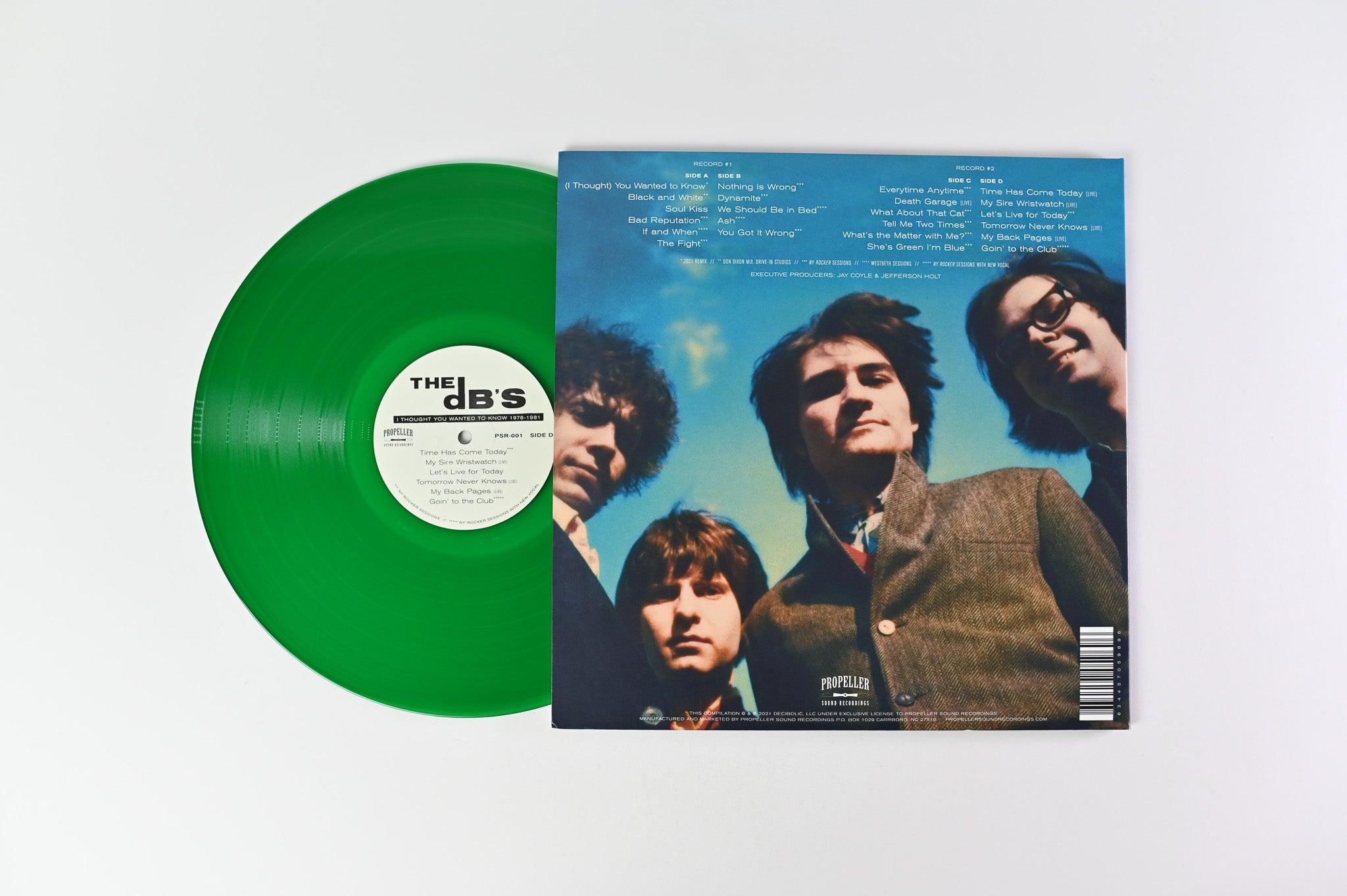 The dB's - I Thought You Wanted To Know 1978-1981 on Propeller Sound Green Translucent