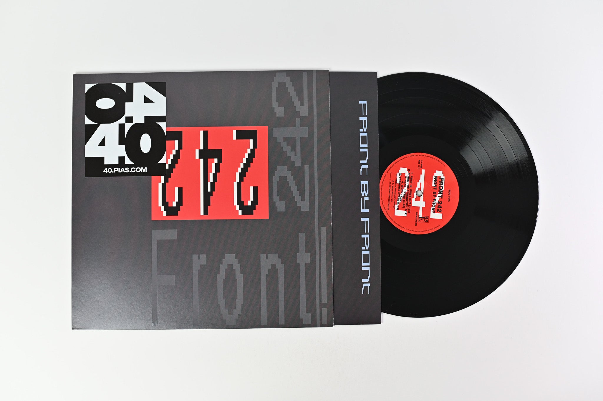 Front 242 - Front By Front on Red Rhino Reissue