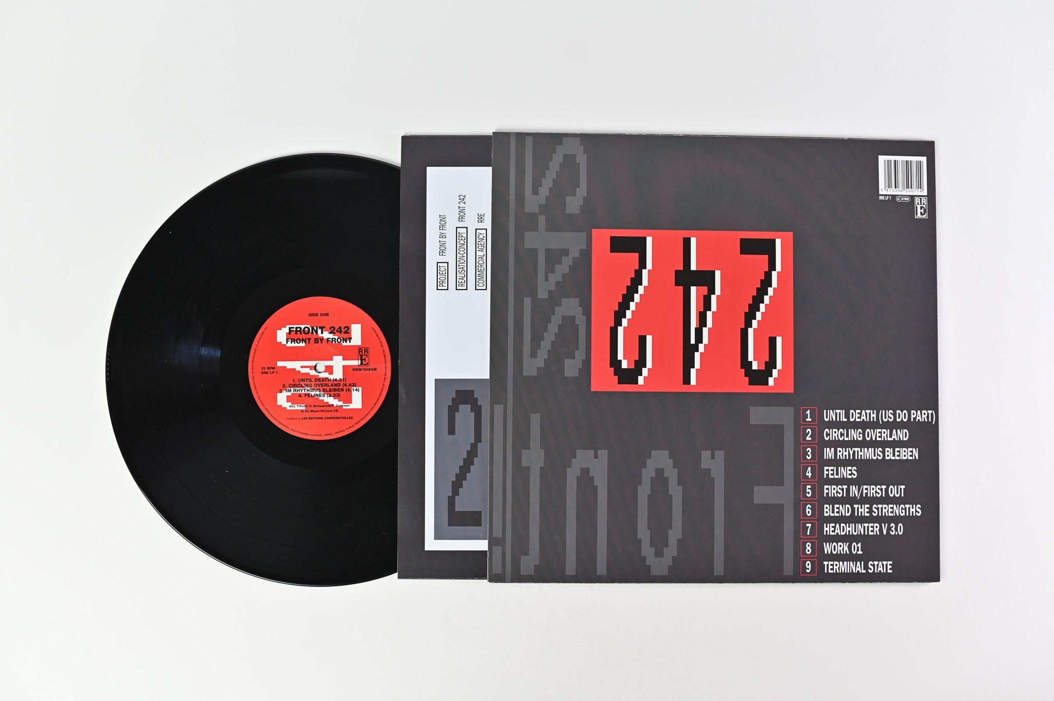 Front 242 - Front By Front on Red Rhino Reissue