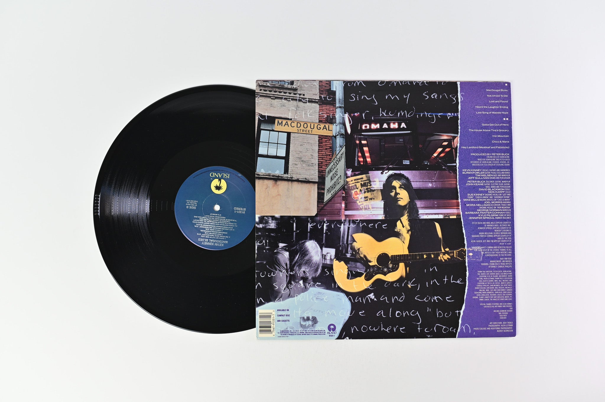Kevn Kinney - MacDougal Blues on Island Ltd Edition