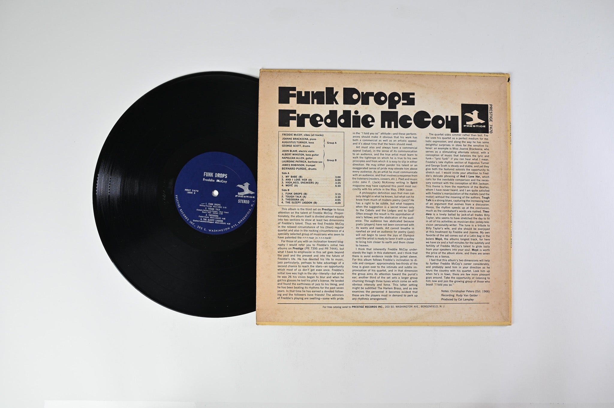 Freddie McCoy - Funk Drops on Prestige Stereo