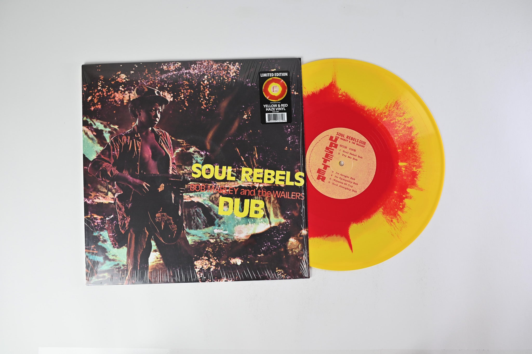Bob Marley & The Wailers - Soul Rebels Dub on Cleopatra Ltd Yellow & Red Haze Reissue