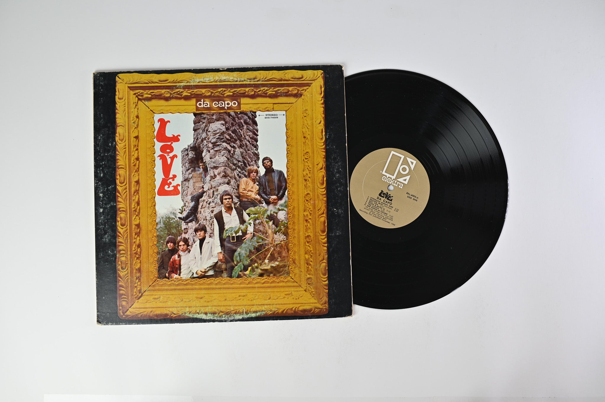 Love - Da Capo on Elektra Tan Label Mono