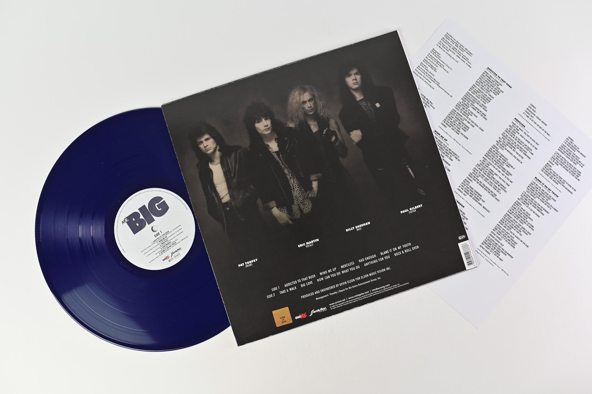 Mr. Big - Mr. Big on Evoxs Ltd Numbered RSD Blue Reissue