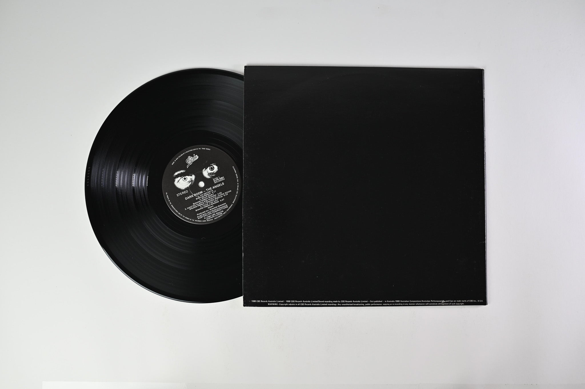 The Angels - Dark Room on Epic Australian Pressing