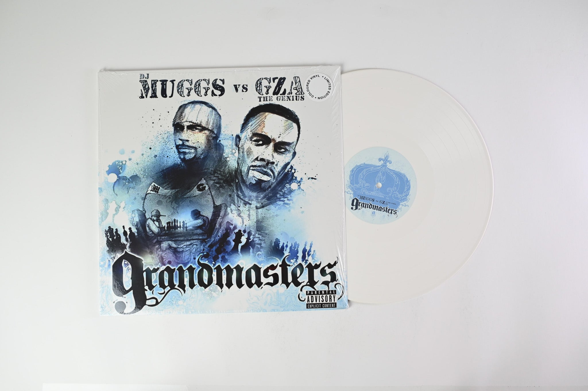 DJ Muggs / GZA - Grandmasters White Vinyl Unofficial Pressing