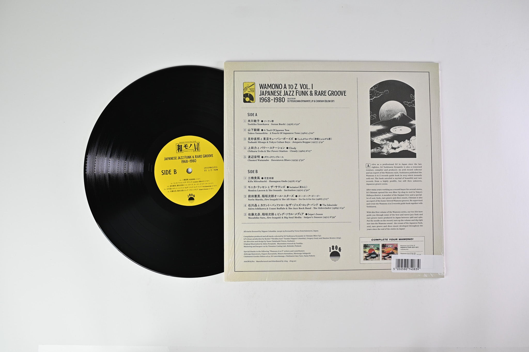 DJ Yoshizawa Dynamite.jp - Wamono A To Z Vol. I (Japanese Jazz Funk & Rare Groove 1968-1980) on 180g