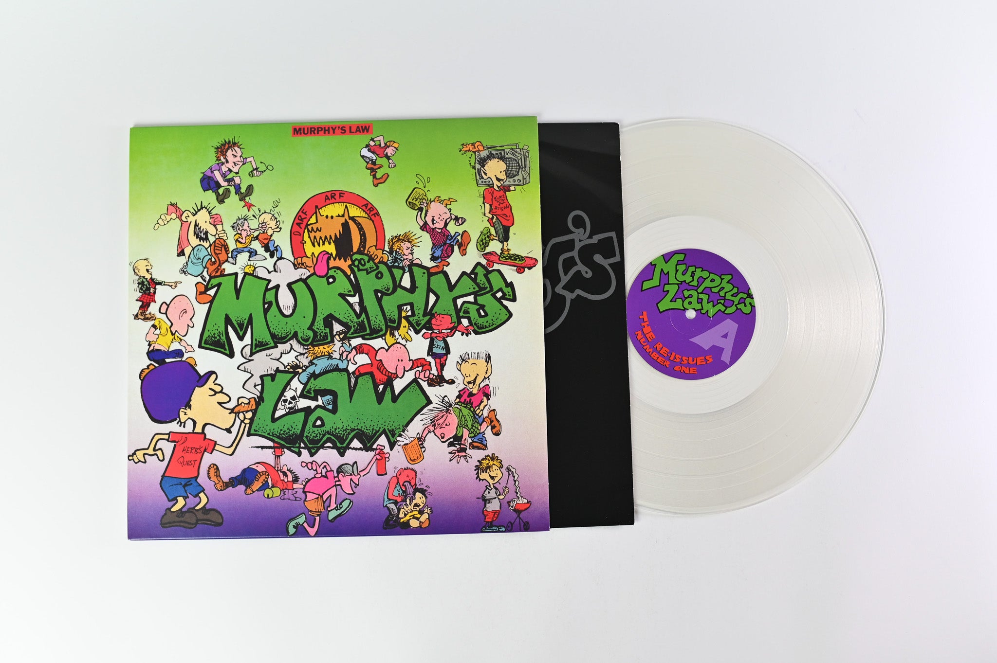 Murphy's Law - Murphy's Law on I Scream Clear Vinyl Reissue