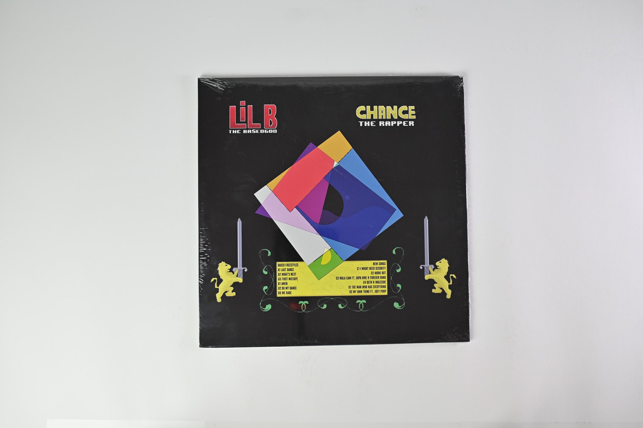 Chance The Rapper - Chance The Rapper + Lil B = Free Based Freestyles Mixtape Unofficial Pressing Sealed