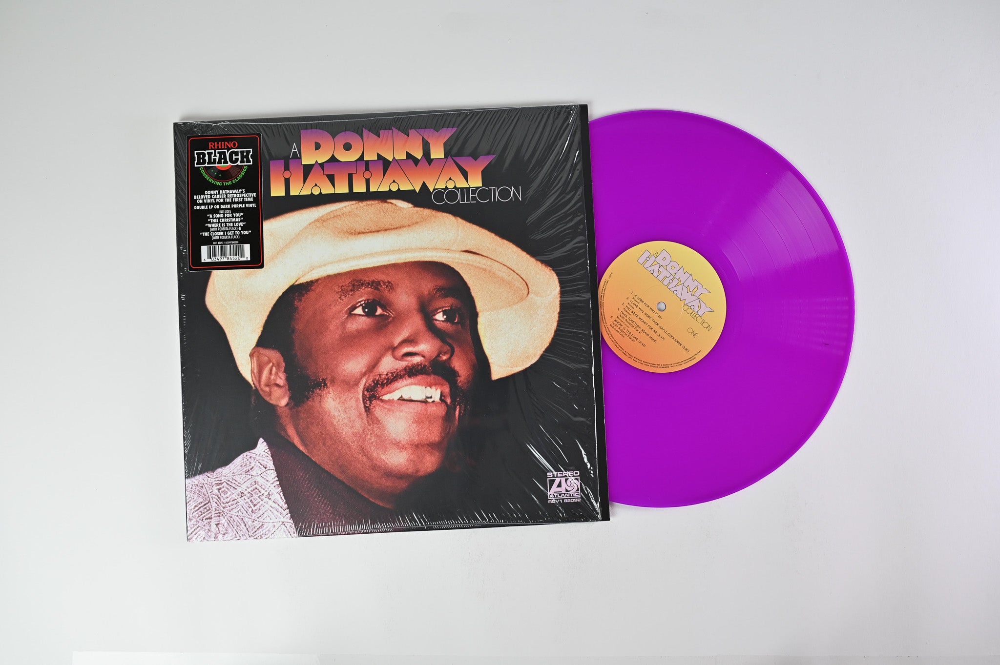 Donny Hathaway - A Donny Hathaway Collection on Rhino Purple Vinyl Reissue
