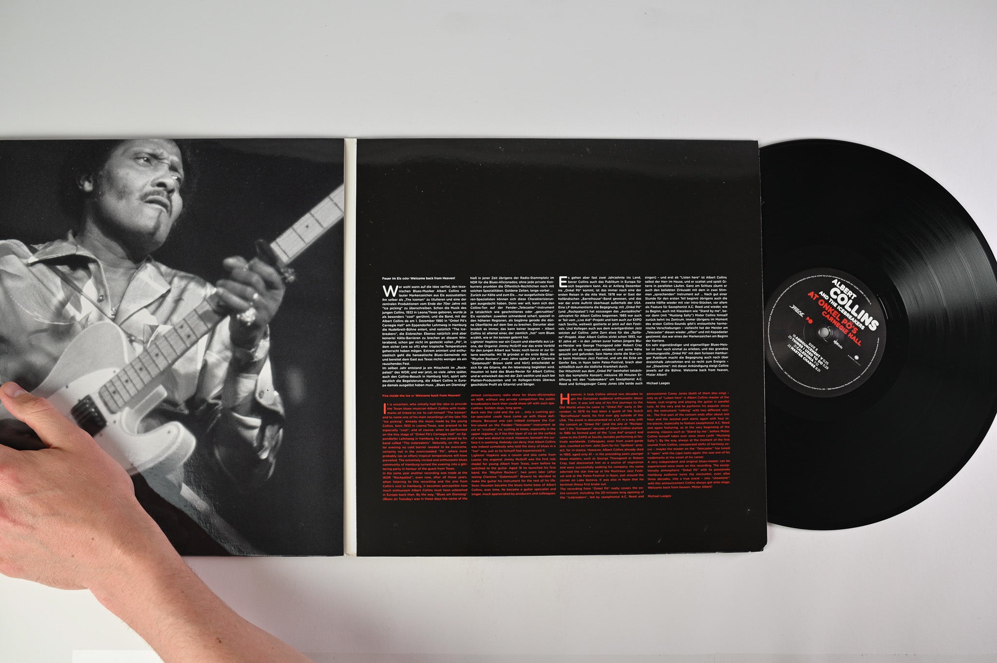 Albert Collins And The Icebreakers - At Onkel Pö's Carnegie Hall Hamburg 1980 on Jazzline