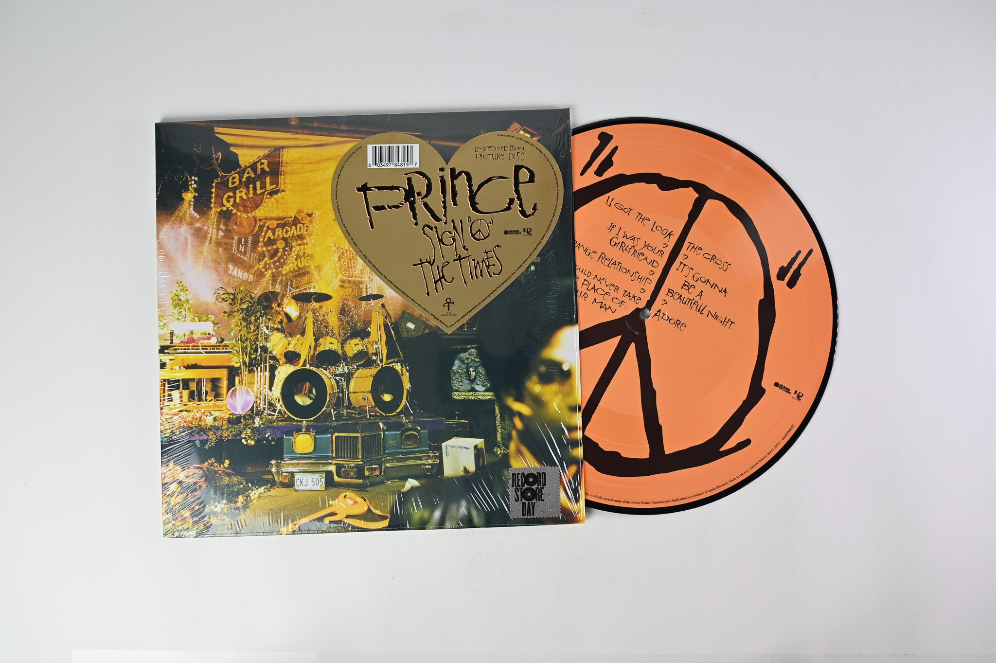 Prince - Sign "O" The Times on Warner NPG Ltd RSD 2020 Picture Disc Reissue