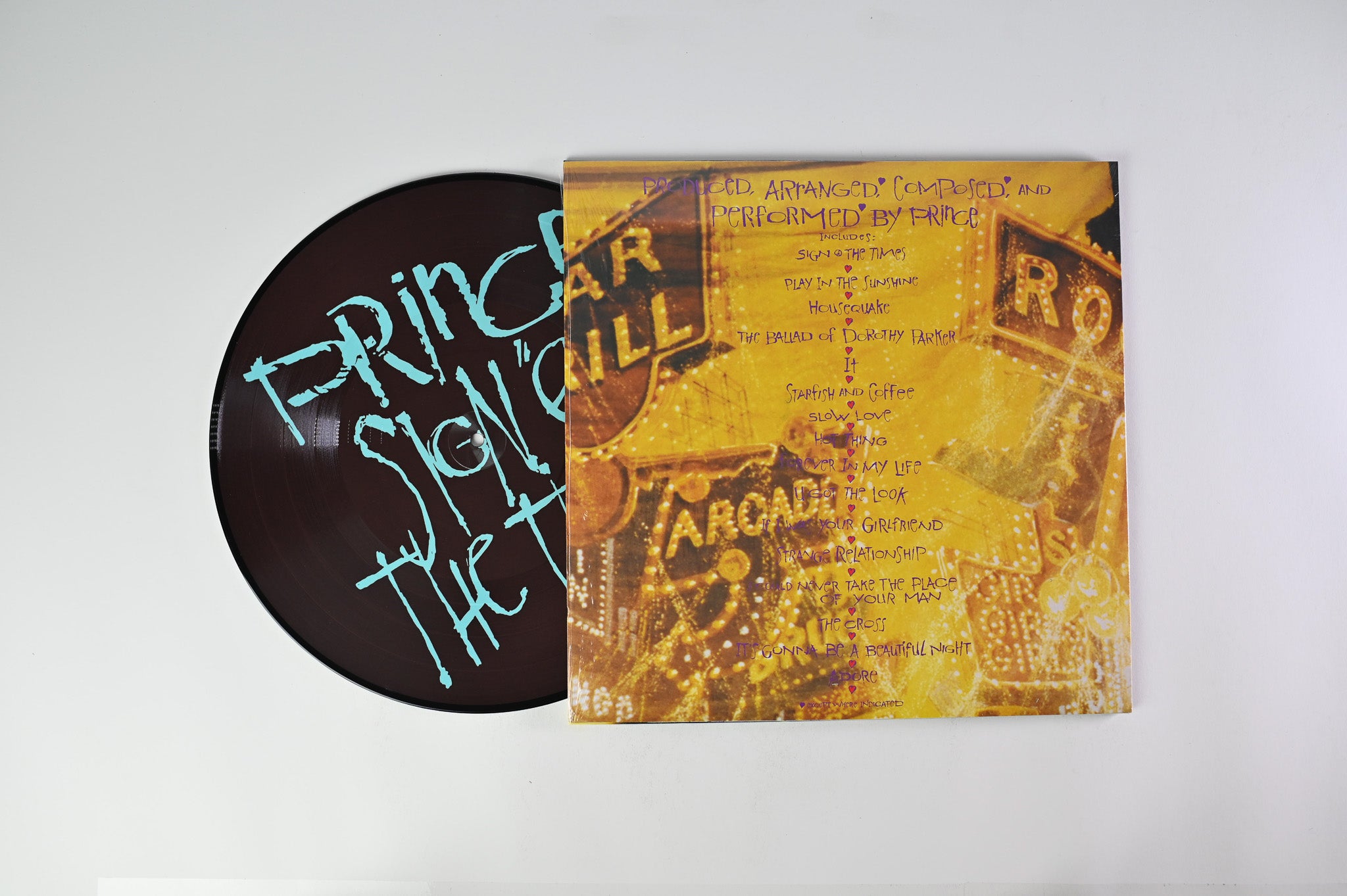 Prince - Sign "O" The Times on Warner NPG Ltd RSD 2020 Picture Disc Reissue