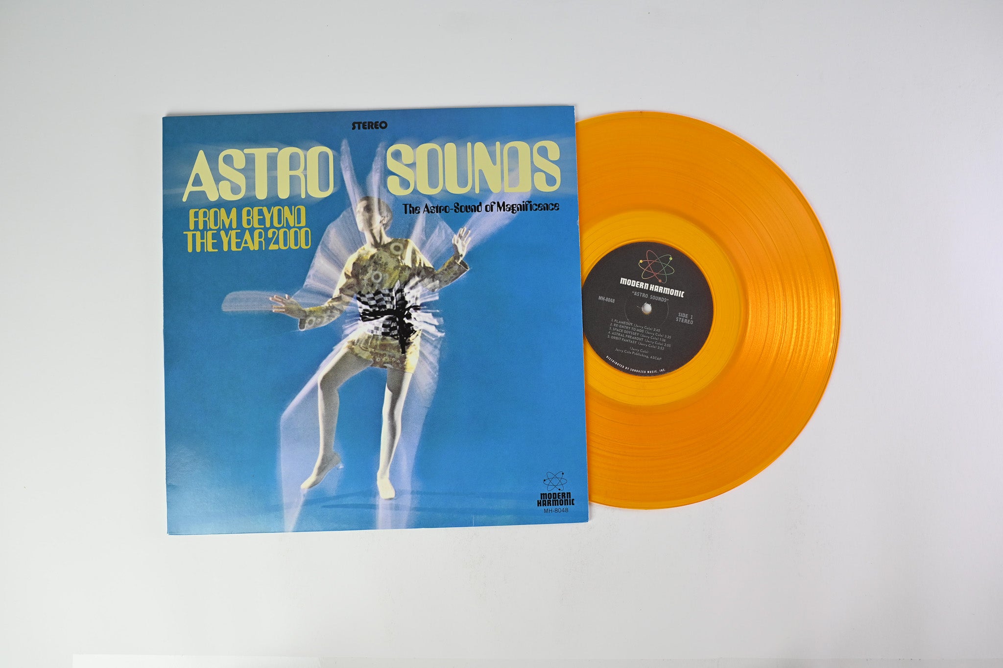 101 Strings - Astro-Sounds From Beyond The Year 2000 on Modern Harmonic RSD 2017 Yellow Vinyl Reissue