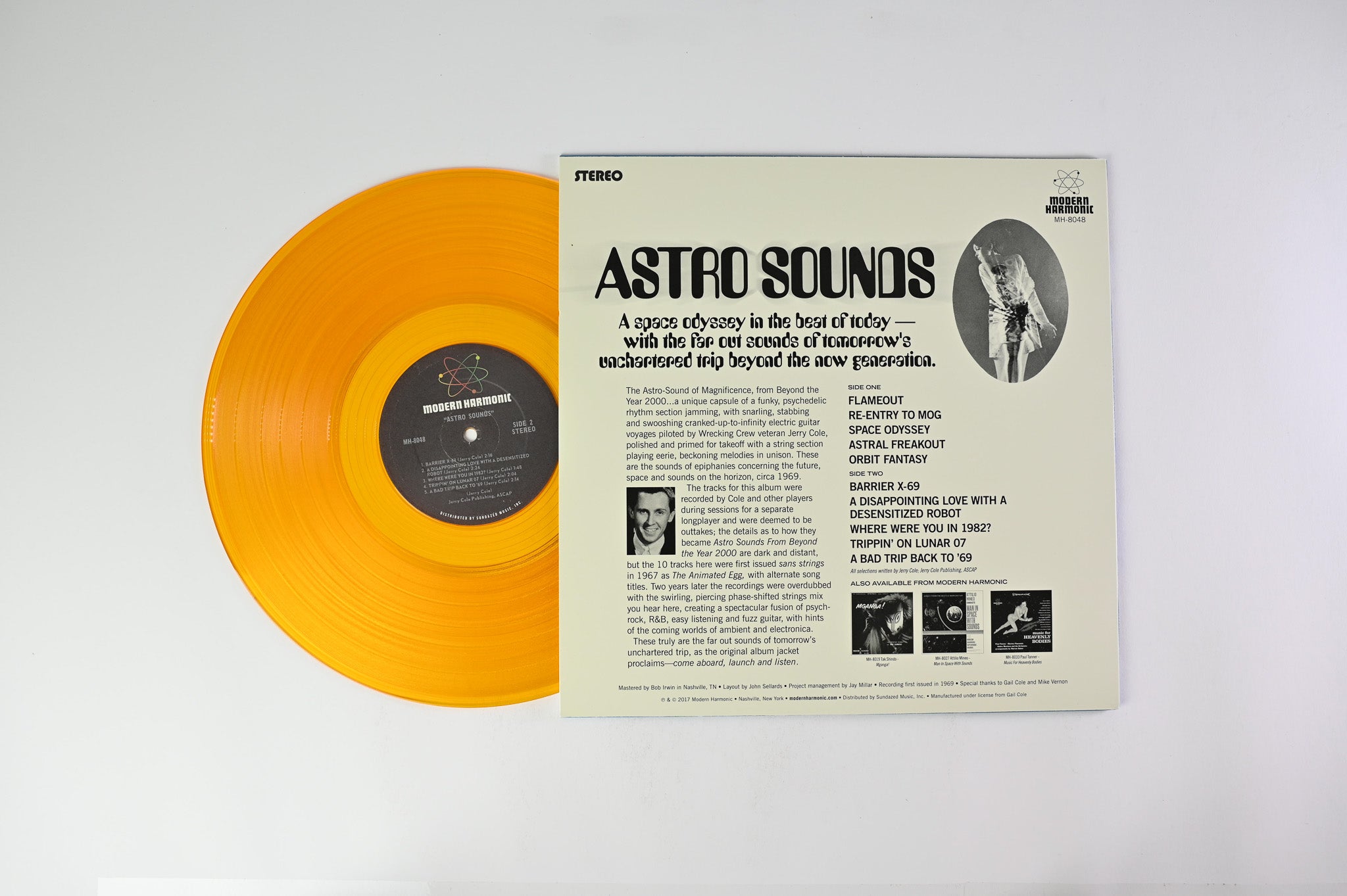 101 Strings - Astro-Sounds From Beyond The Year 2000 on Modern Harmonic RSD 2017 Yellow Vinyl Reissue