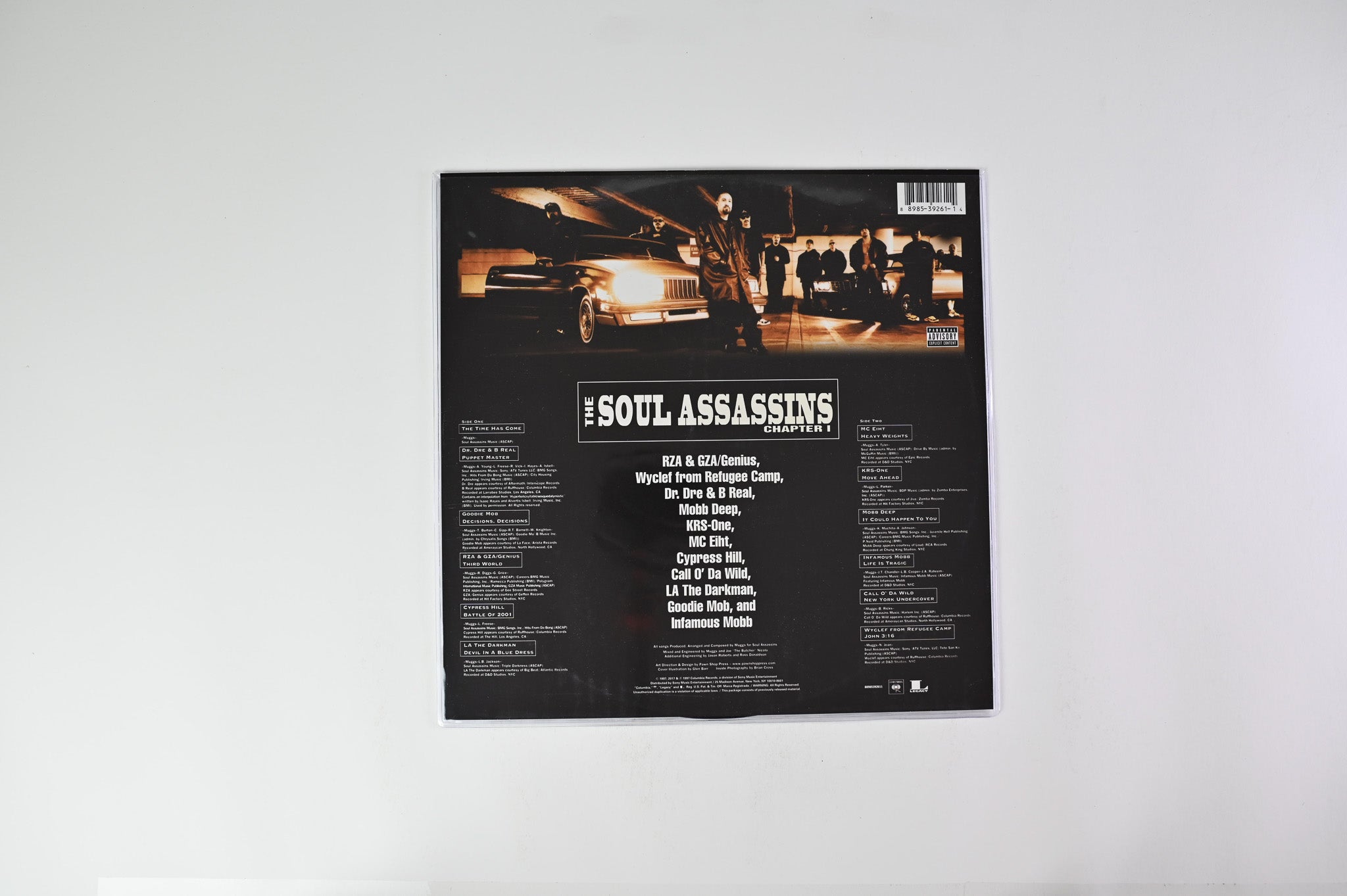 DJ Muggs - The Soul Assassins (Chapter 1) on Columbia Legacy Ltd RSD 2017 Picture Disc Reissue