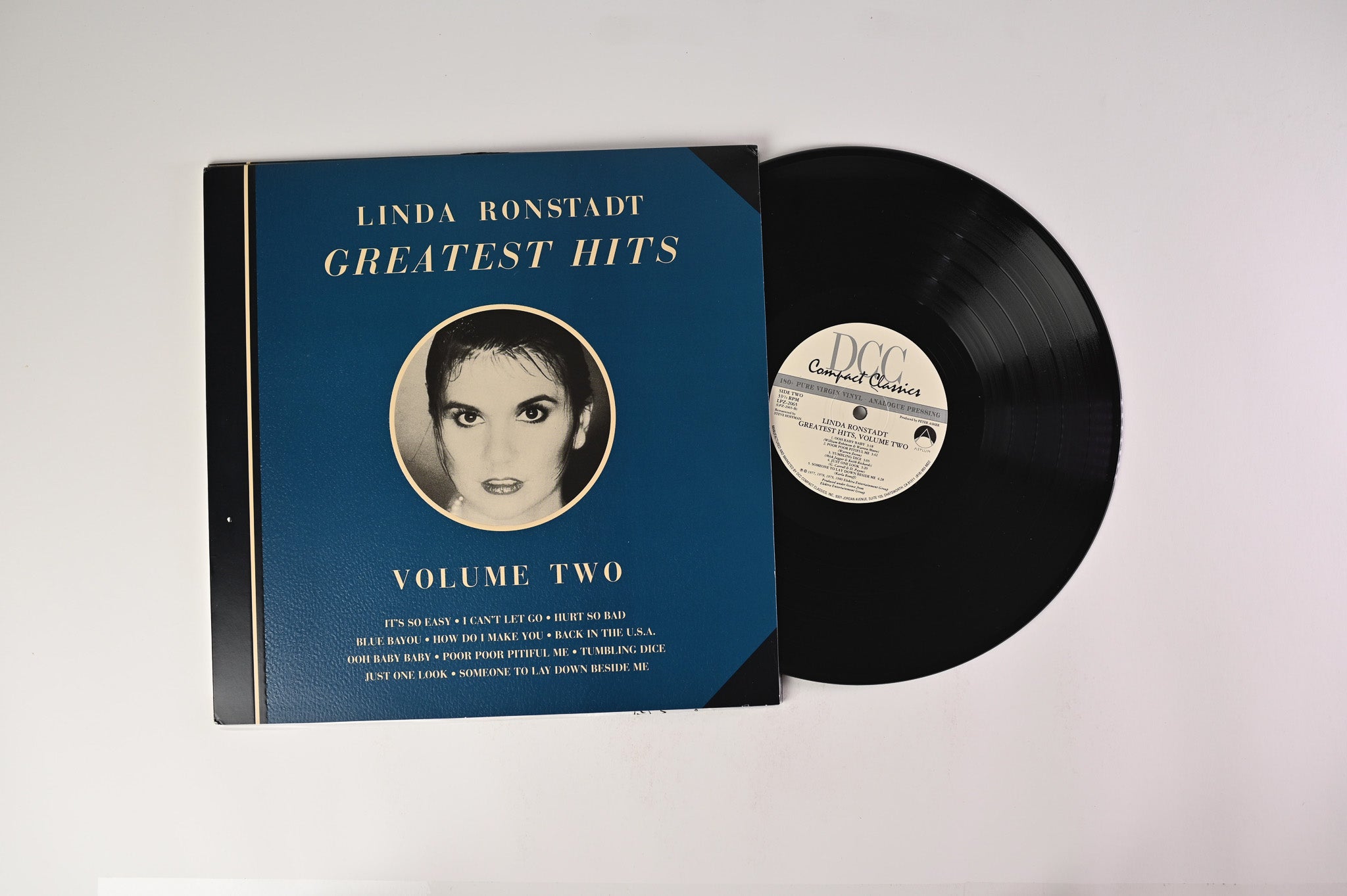 Linda Ronstadt - Greatest Hits Volume Two on DCC Compact Classics Ltd Numbered Reissue