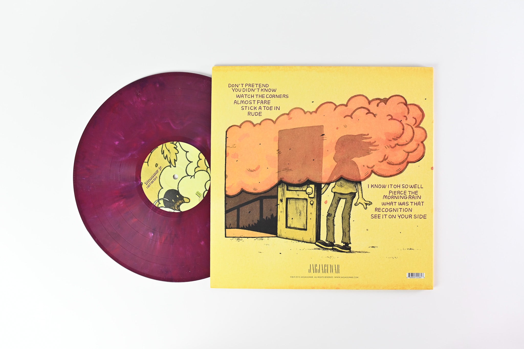 Dinosaur Jr. - I Bet On Sky on Jagjaguwar Ltd Purple Marbled