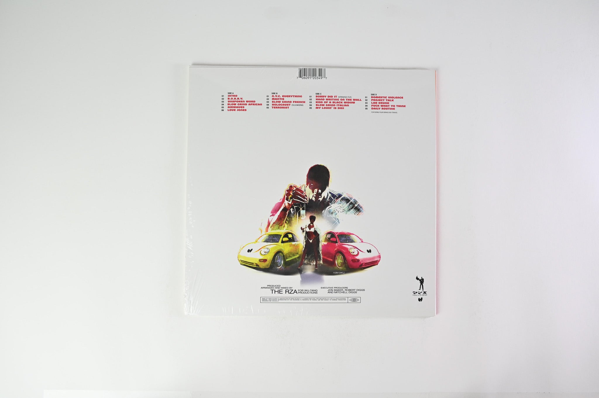 RZA - RZA As Bobby Digital In Stereo on MNRK Ltd RSD 2023 Red Vinyl Reissue Sealed