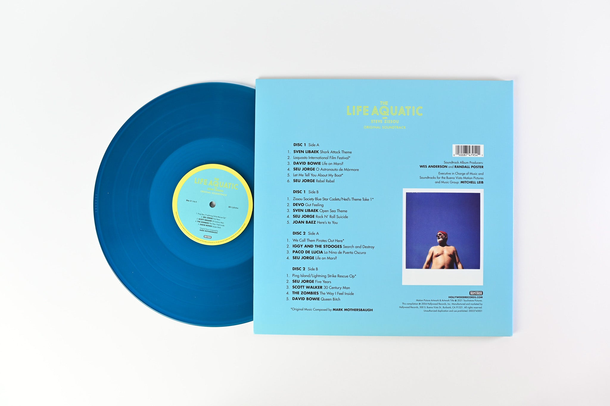 Various - The Life Aquatic With Steve Zissou (Original Soundtrack) on Hollywood RSD Sea Blue Reissue