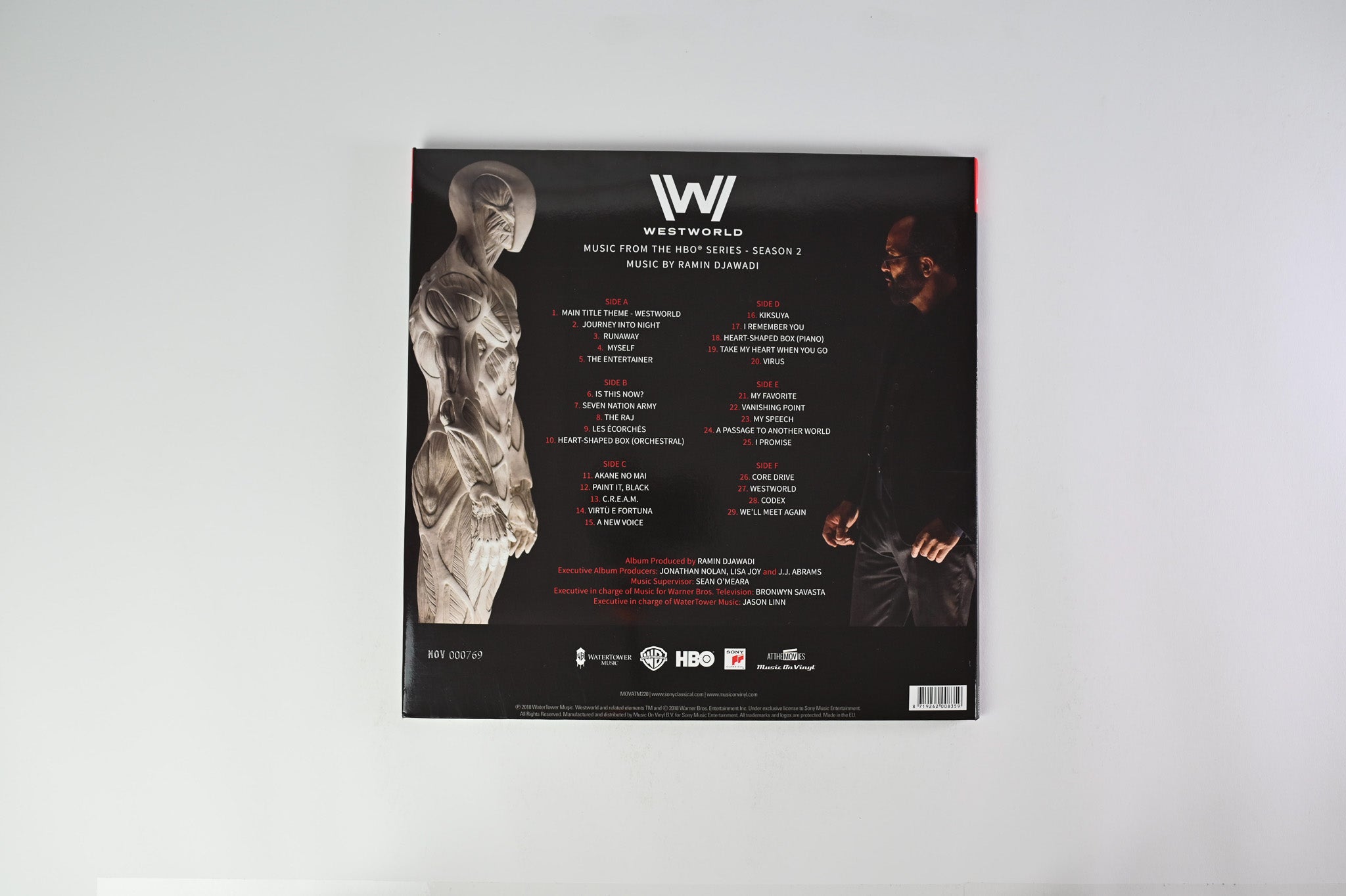 Ramin Djawadi - Westworld (Music From The HBO® Series - Season 2) on Music on Vinyl Ltd Numbered Silver