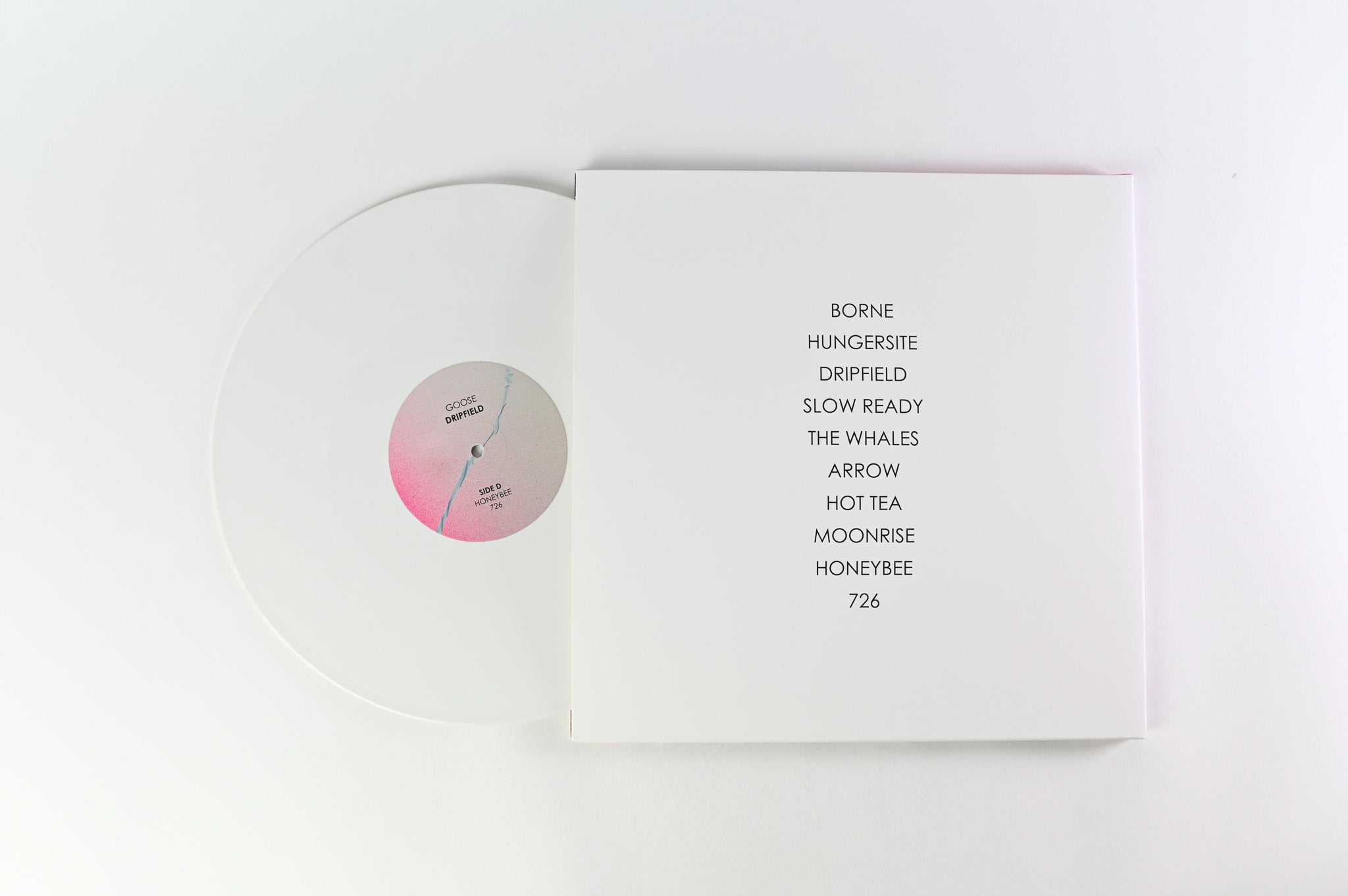 Goose - Dripfield on No Coincidence Ltd White Vinyl 180 Gram