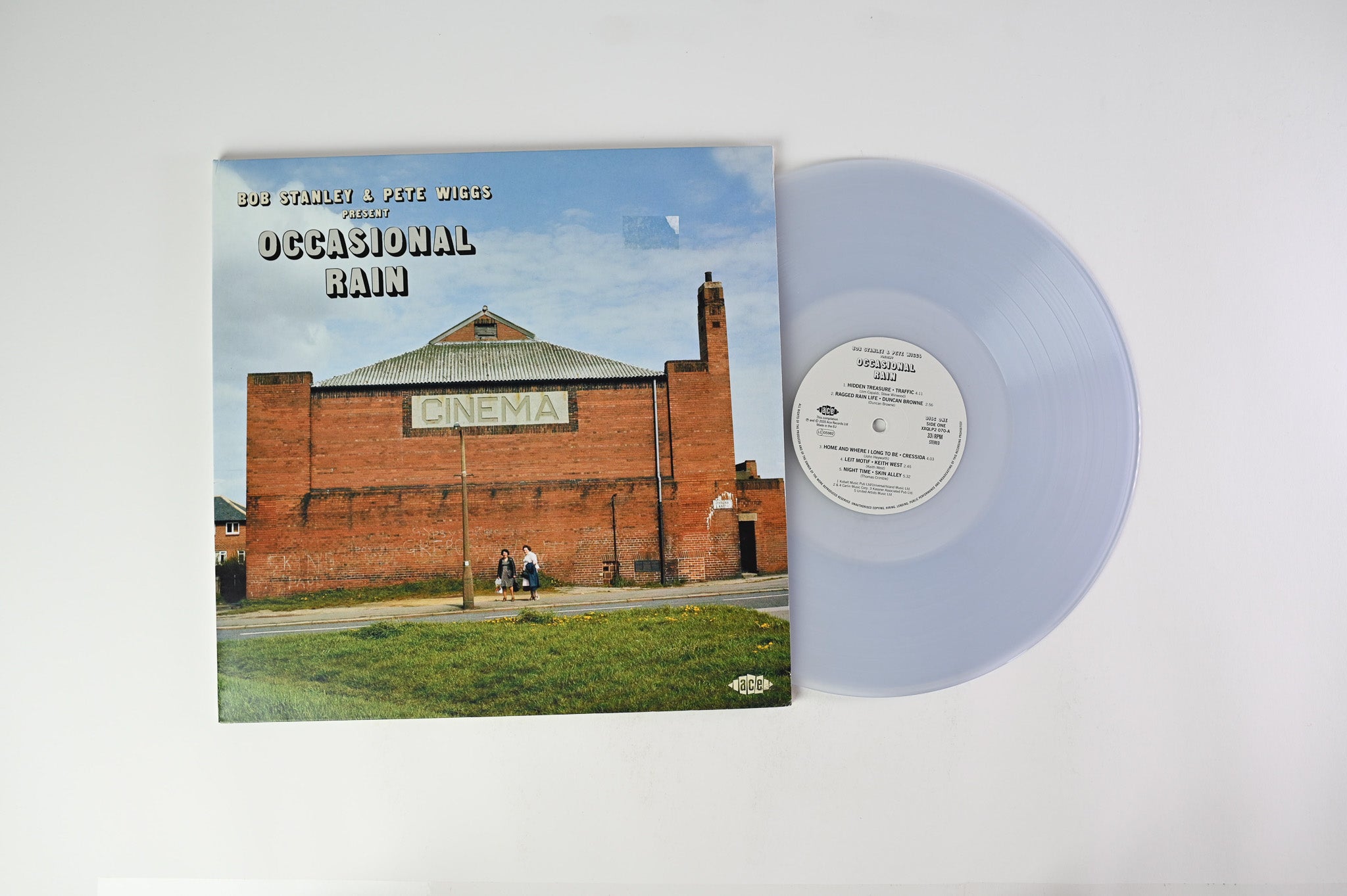 Bob Stanley - Occasional Rain on Ace Clear Vinyl